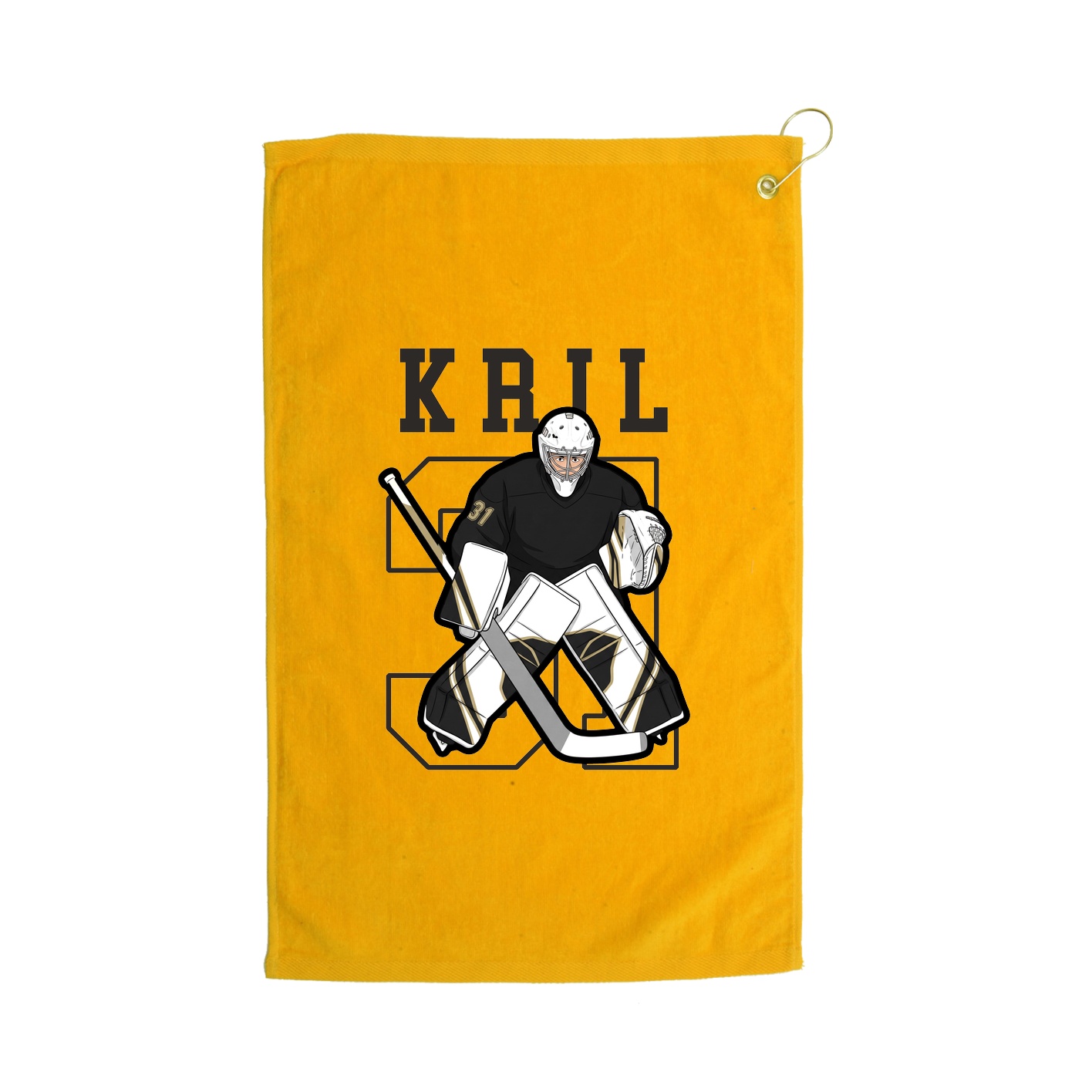 Golf Towel — Shirsey in Gold