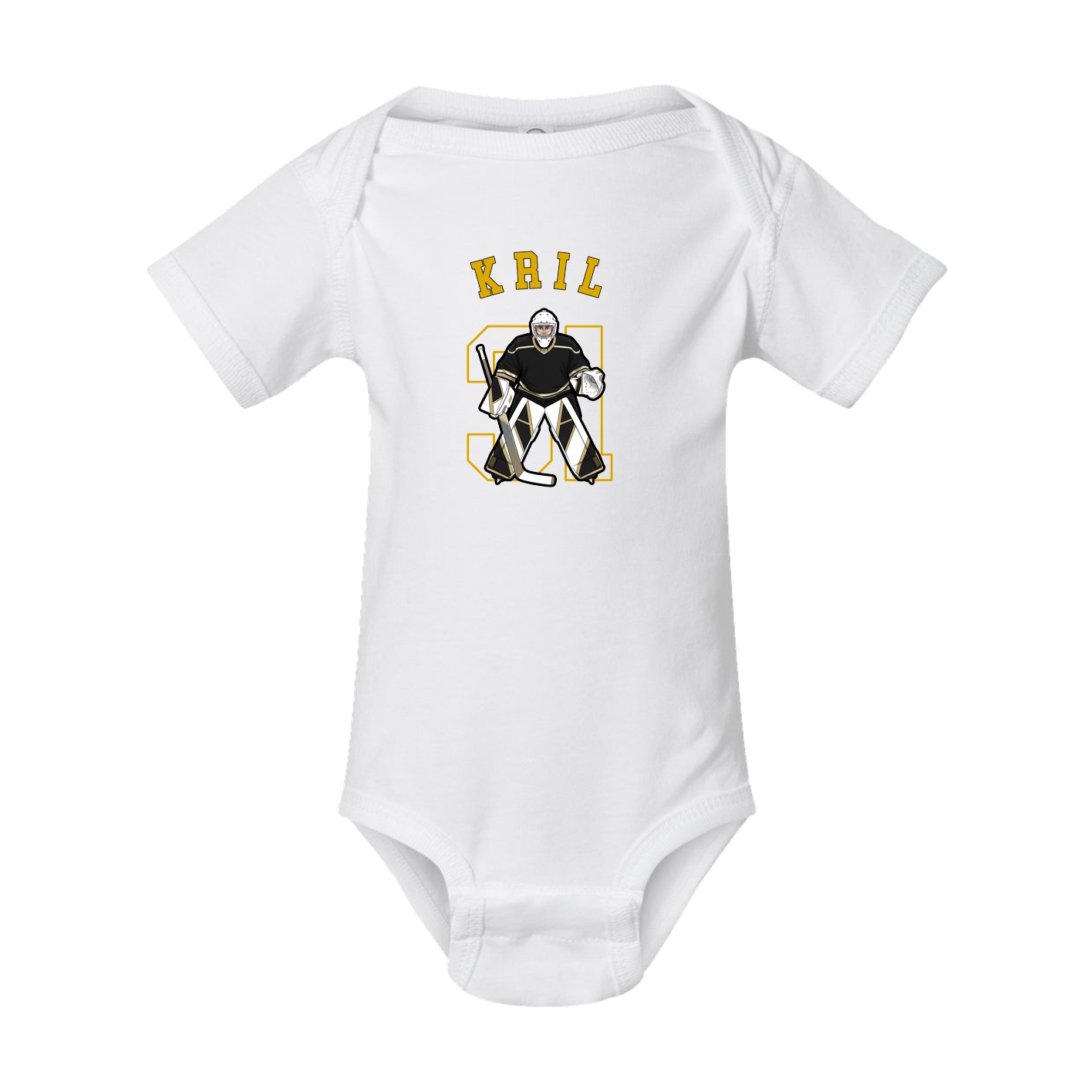 Baby Onesie — Shirsey Arch in White