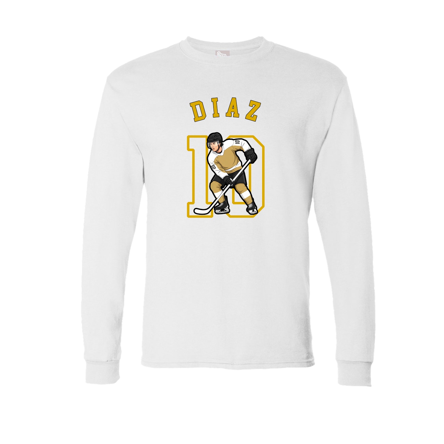 Long Sleeve Tee — Shirsey Arch in White