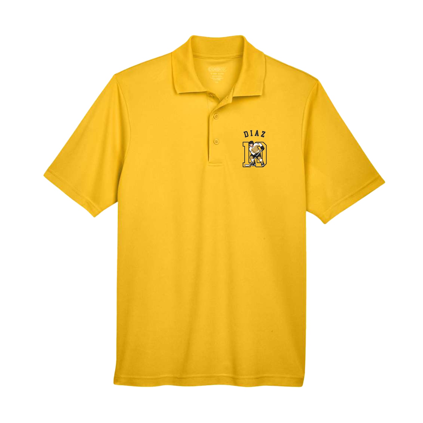Performance Polo — Shirsey Arch in Gold