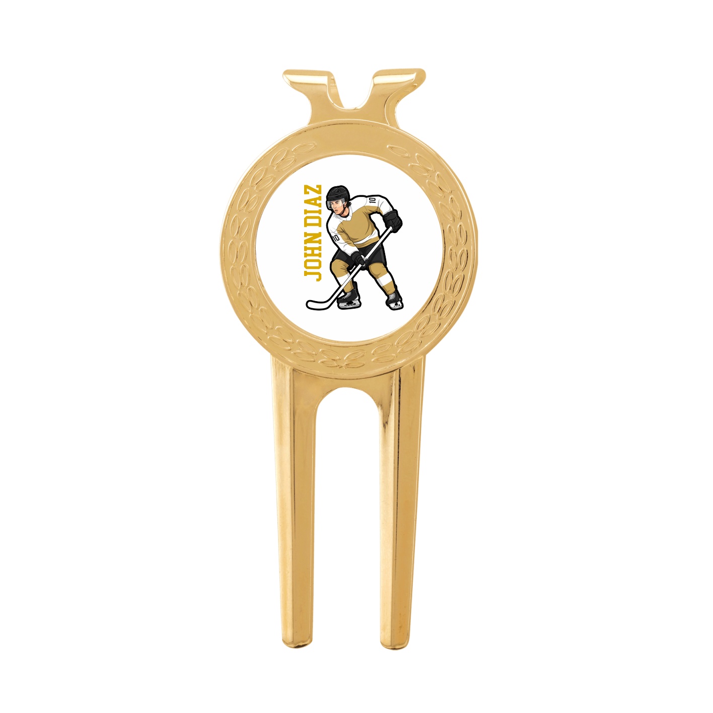 Divot Tool with Ball Marker — Name Vertical in Classic