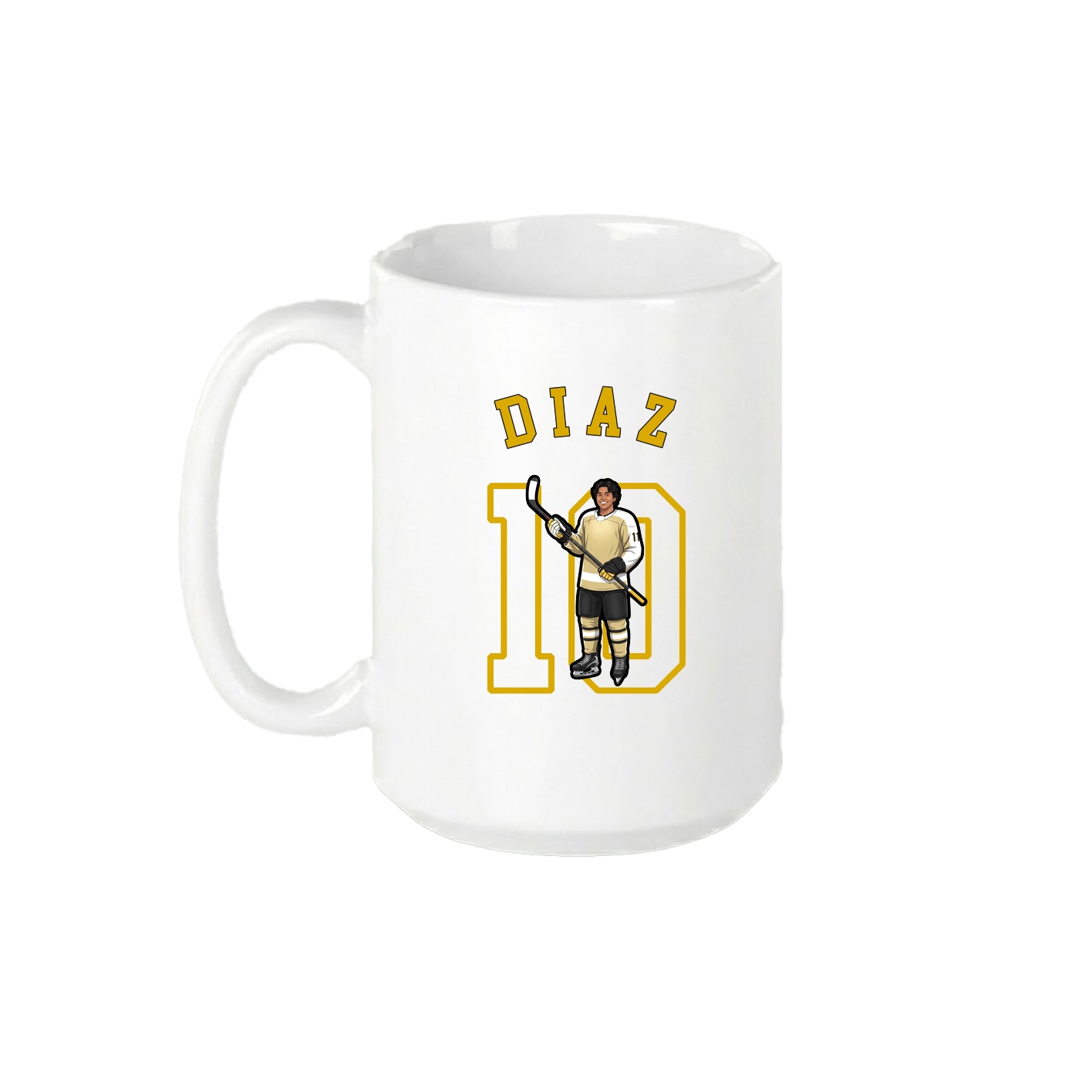 15oz Coffee Mug — Shirsey Arch in White