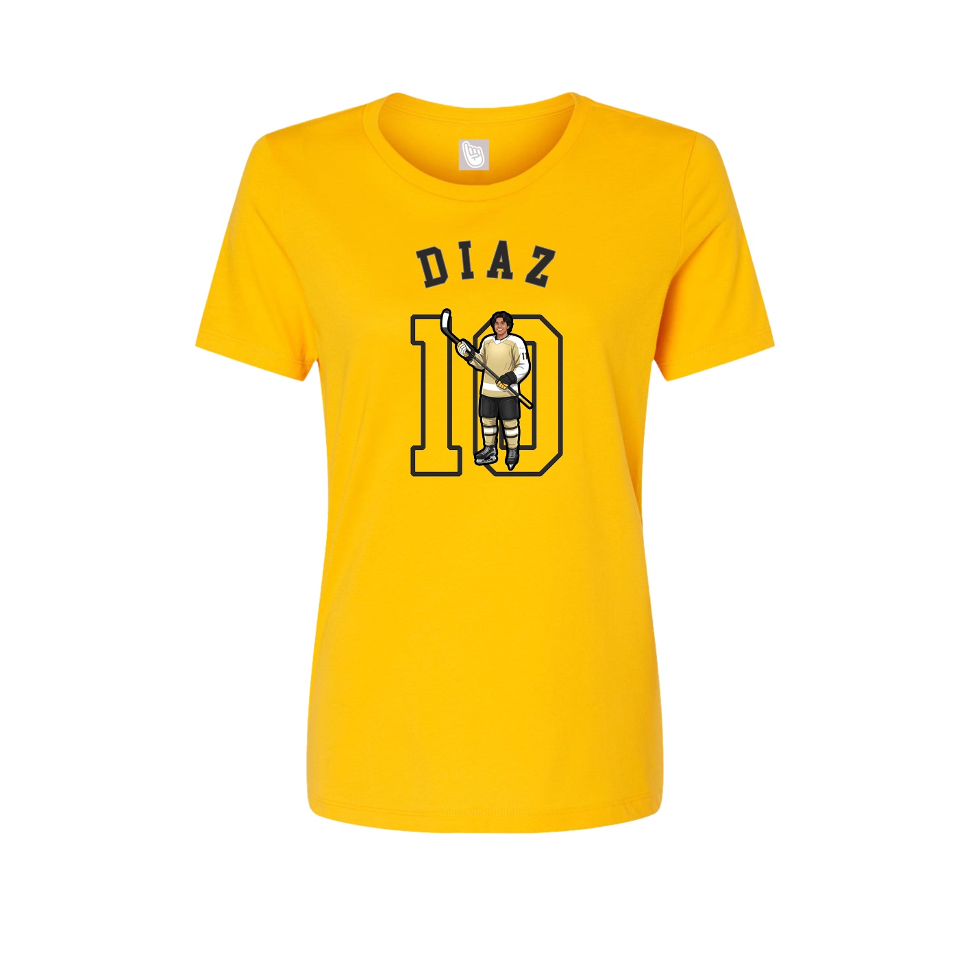 Womens Tee — Shirsey Arch in Gold