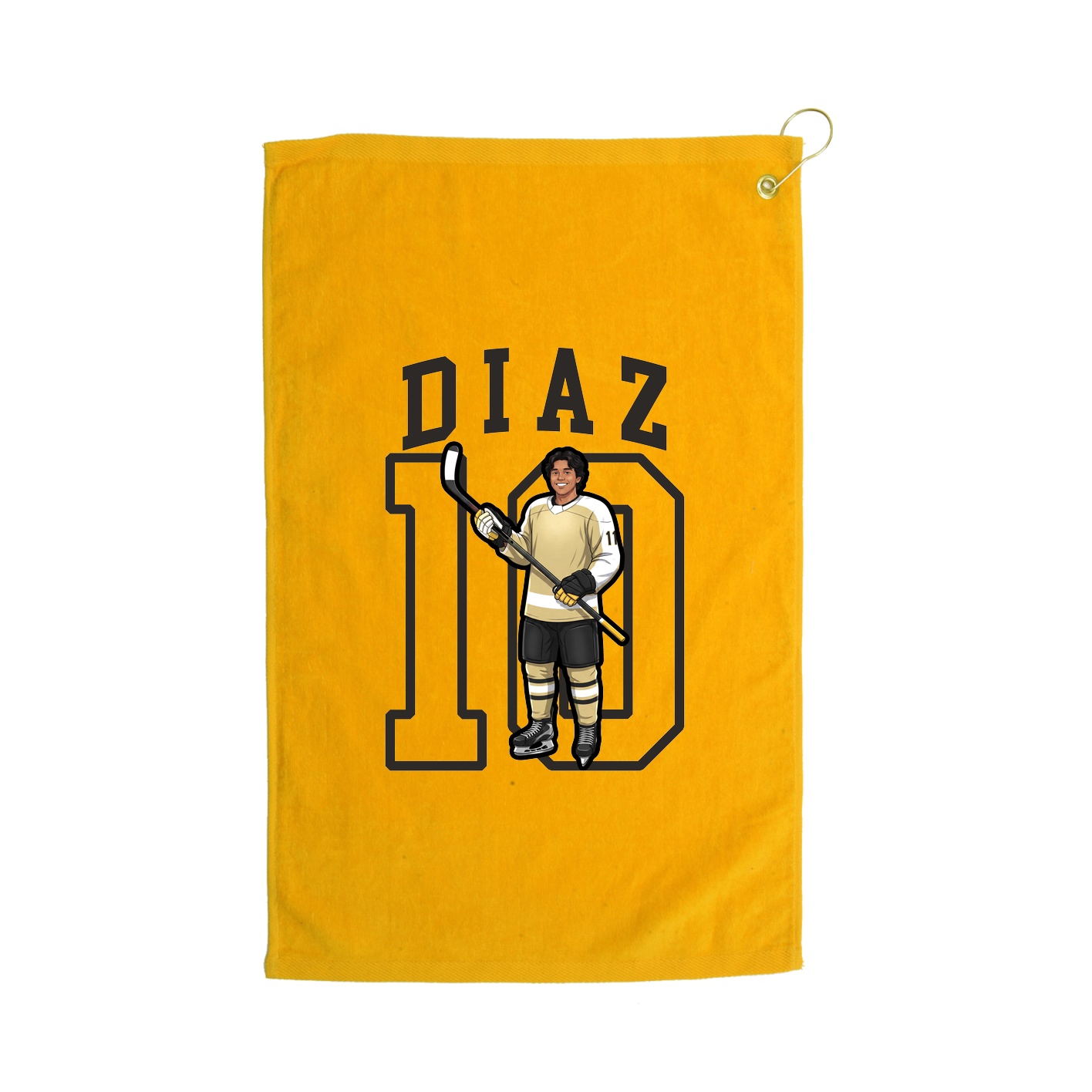 Golf Towel — Shirsey in Gold