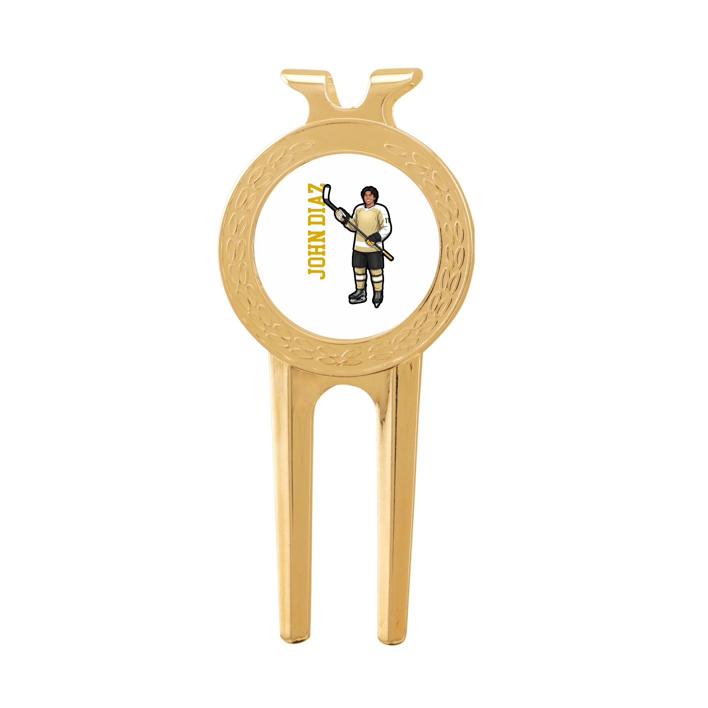 Divot Tool with Ball Marker — Name Vertical in Classic