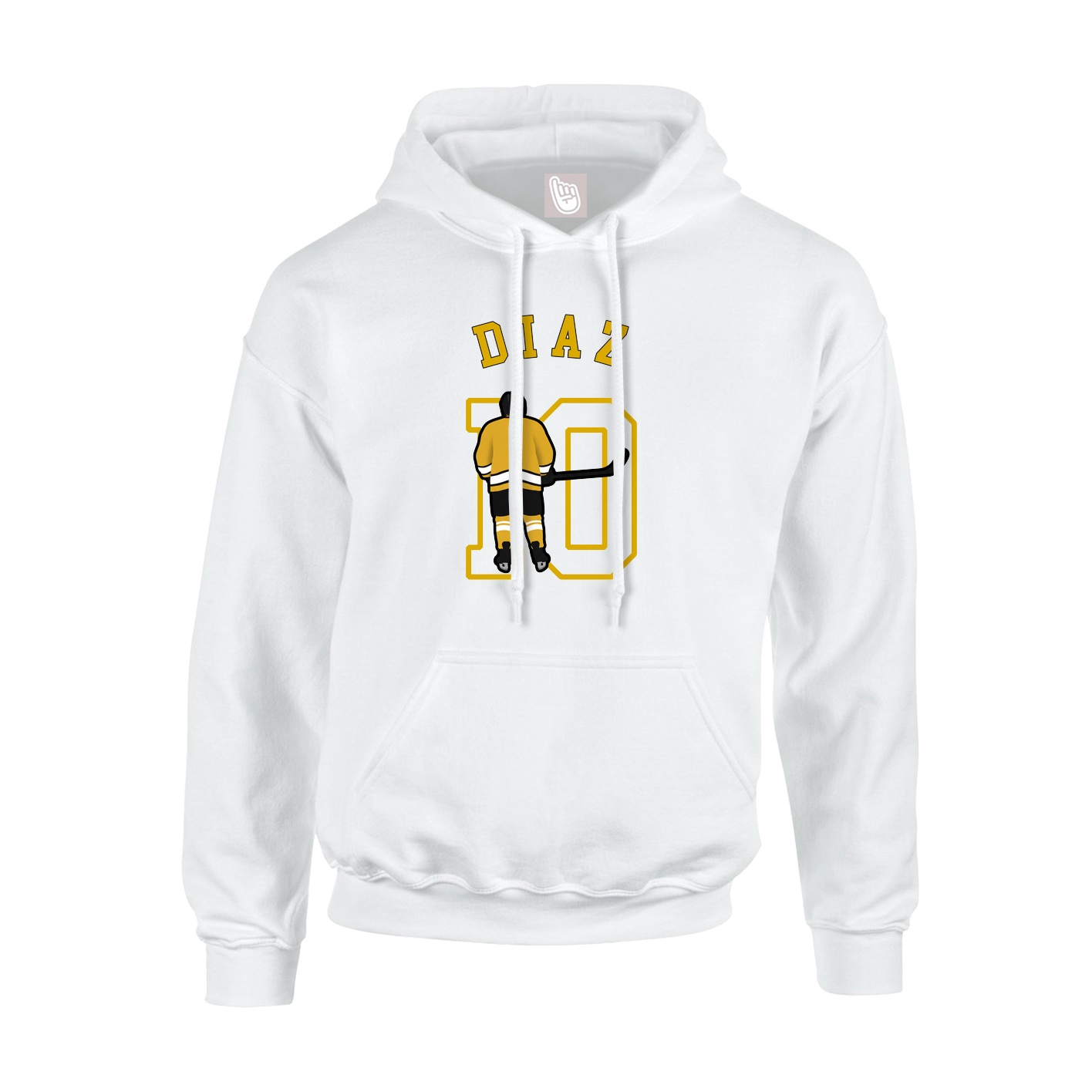 Hoodie — Shirsey Arch in White