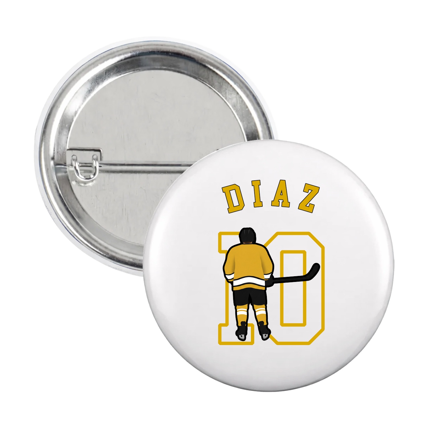 Game Day Button — Shirsey Arch in White