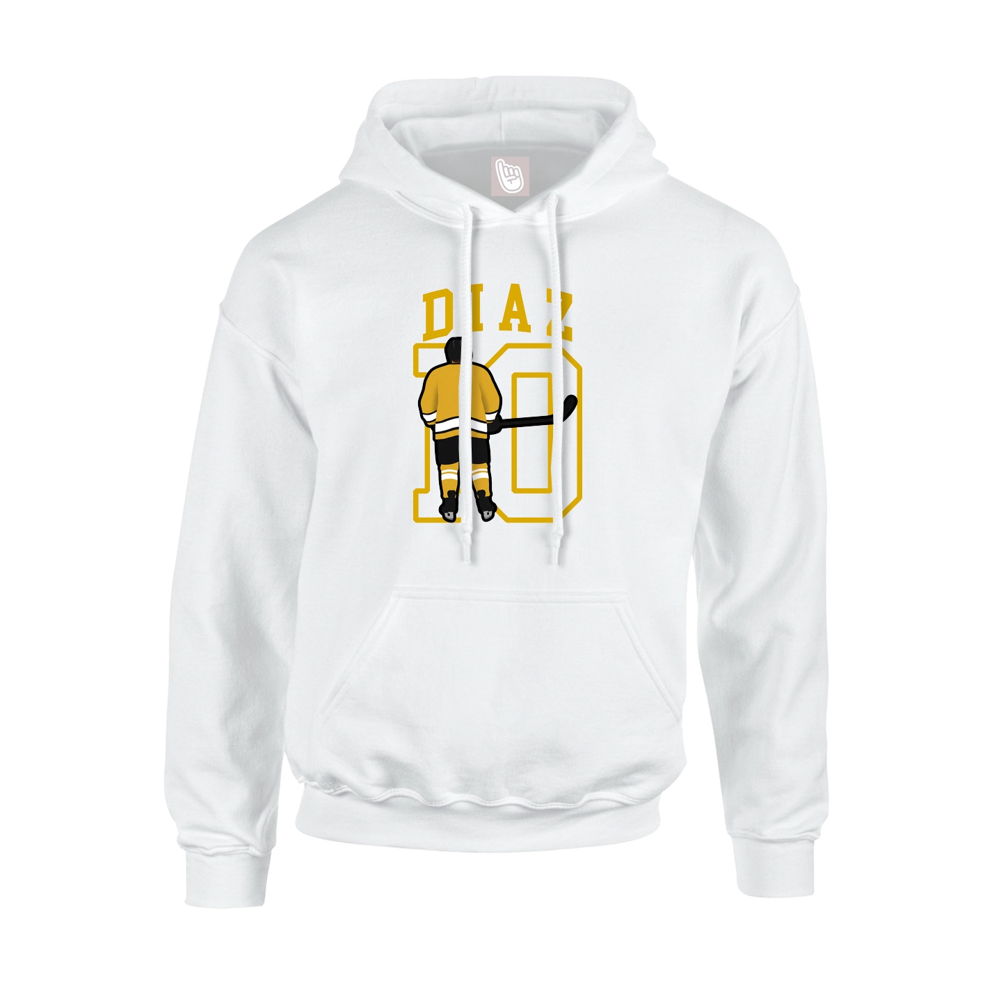 Hoodie — Shirsey in White