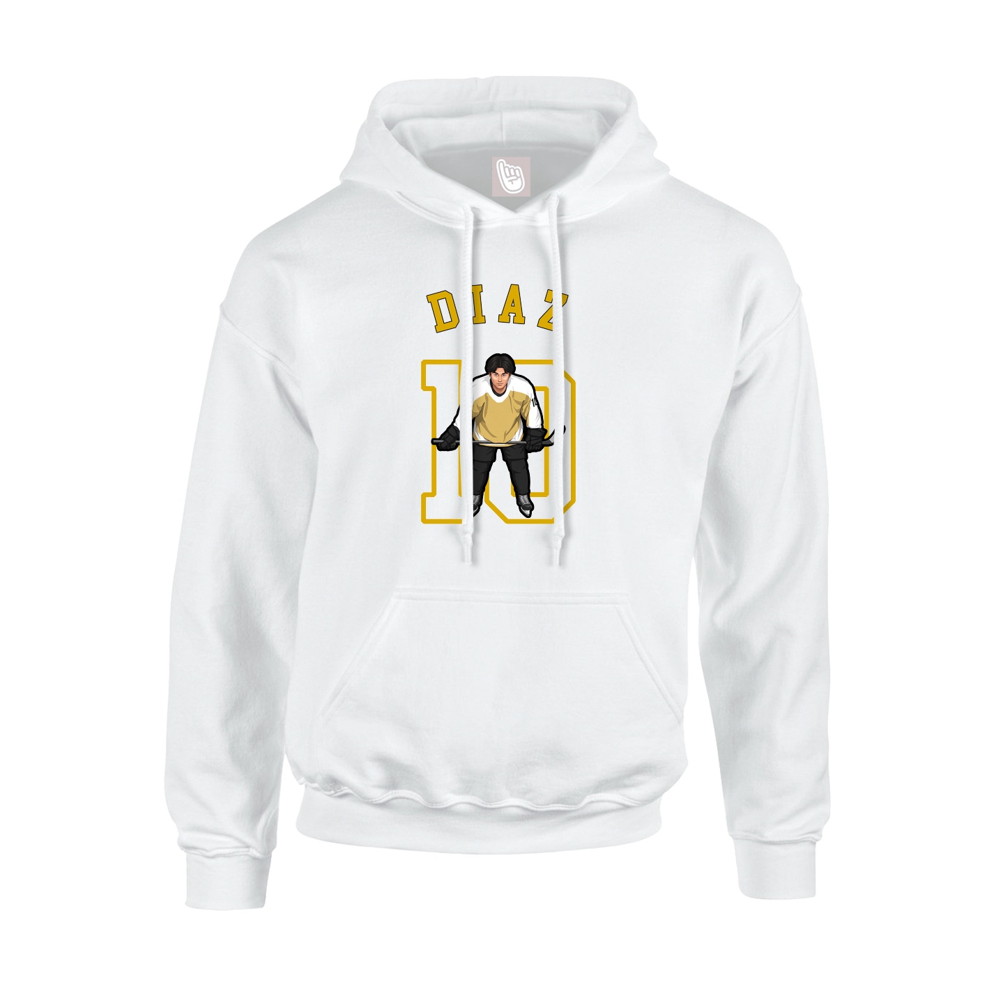 Youth Hoodie — Shirsey Arch in White