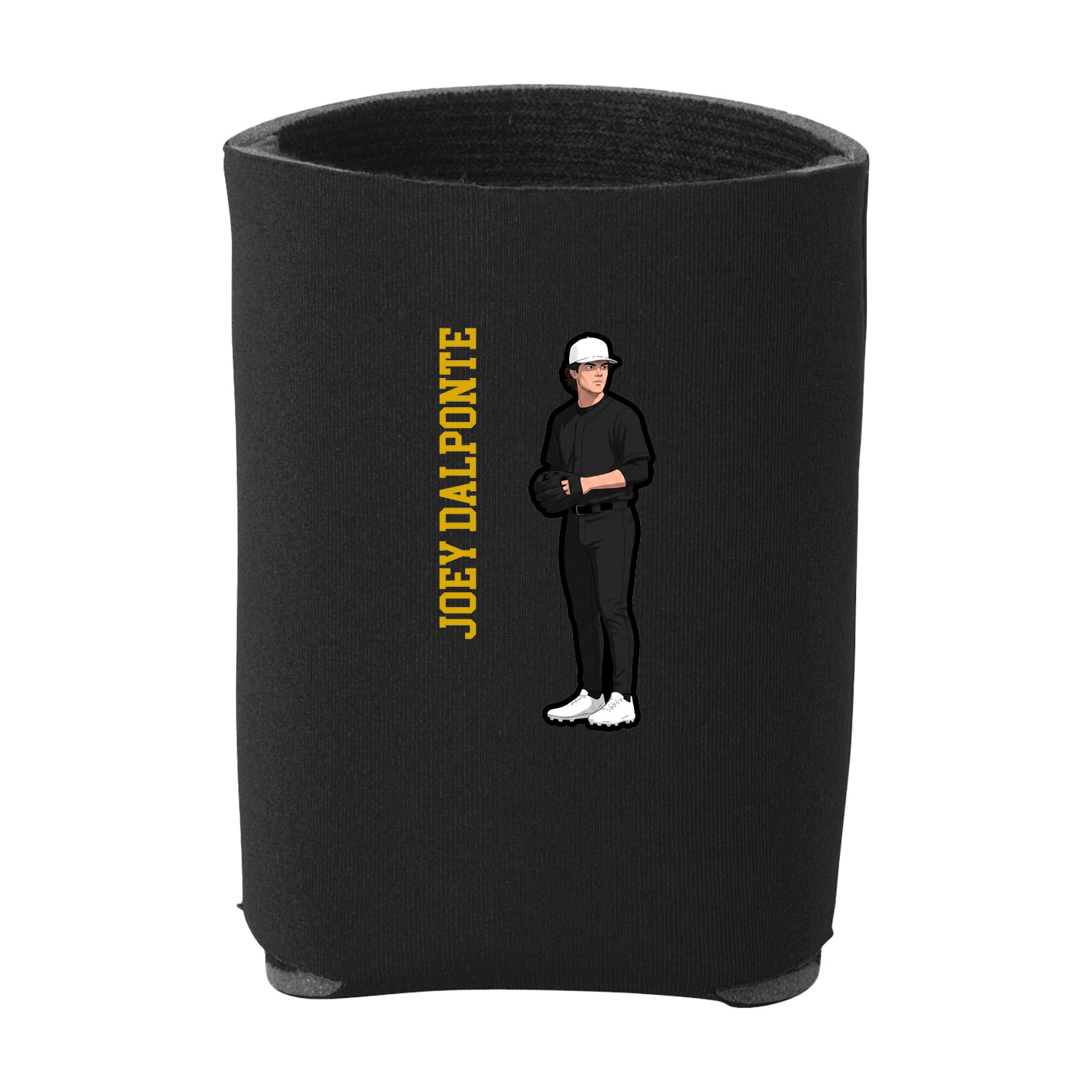 Can Holder — Name Vertical in Black