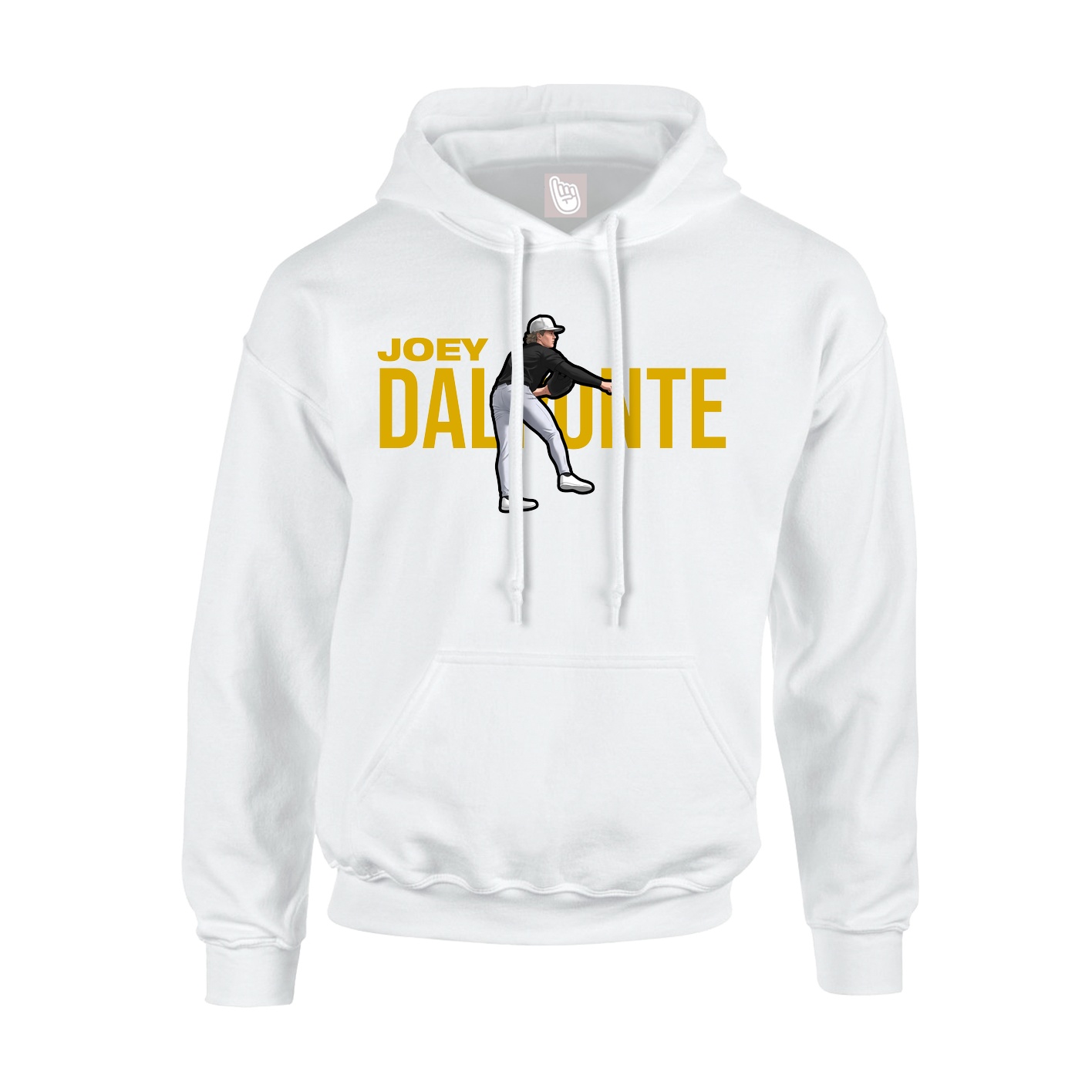 Hoodie — Player Name in White