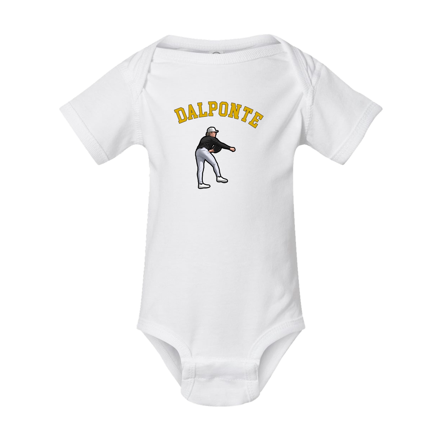 Baby Onesie — Shirsey Arch in White