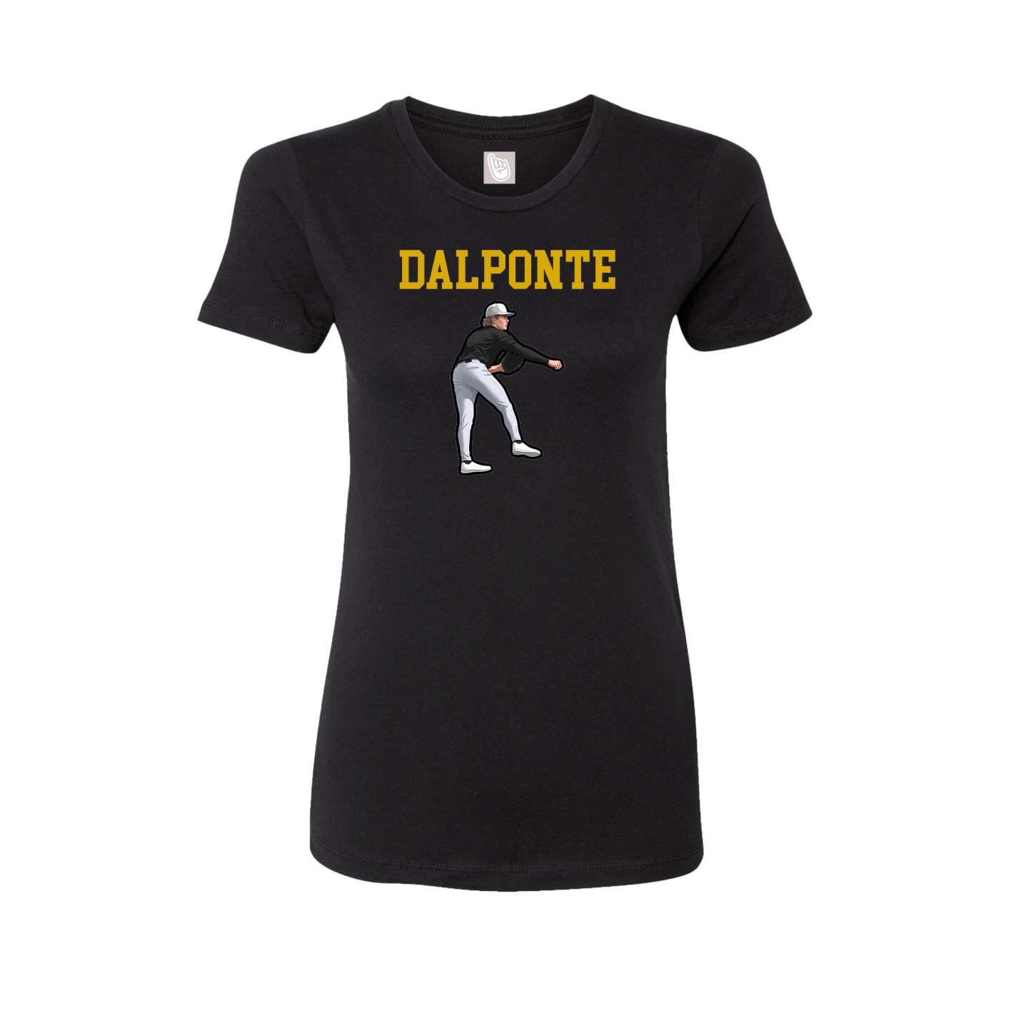 Fitted Women's Tee — Shirsey in Black