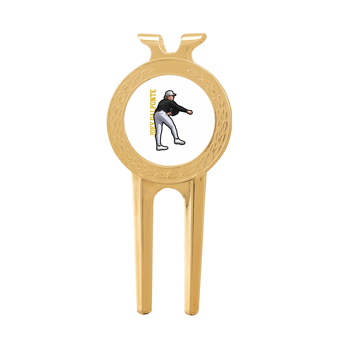 Divot Tool with Ball Marker — Name Vertical in Classic