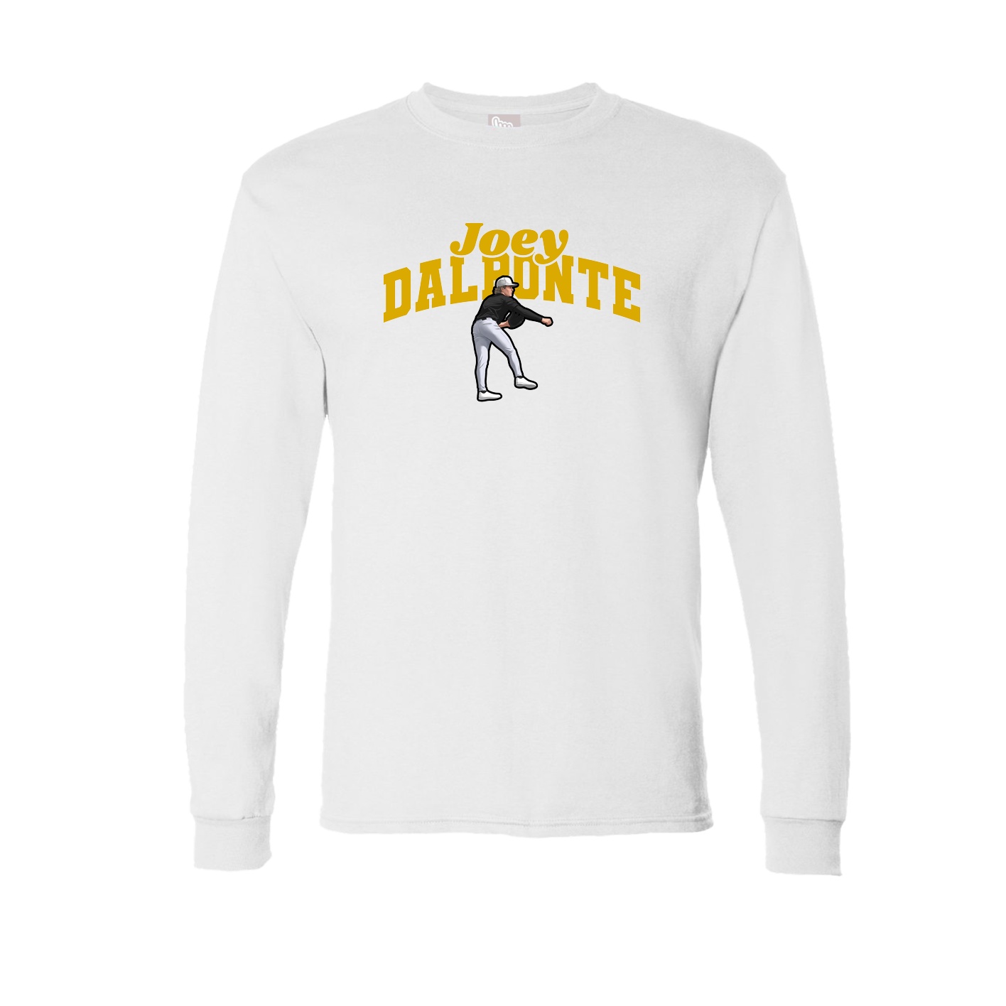 Long Sleeve Tee — Signature Arch in White