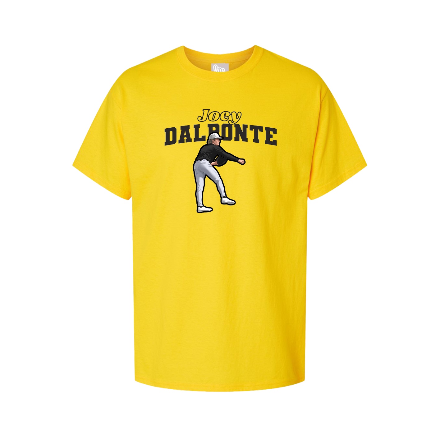 Youth Tee — Name Arch in Gold
