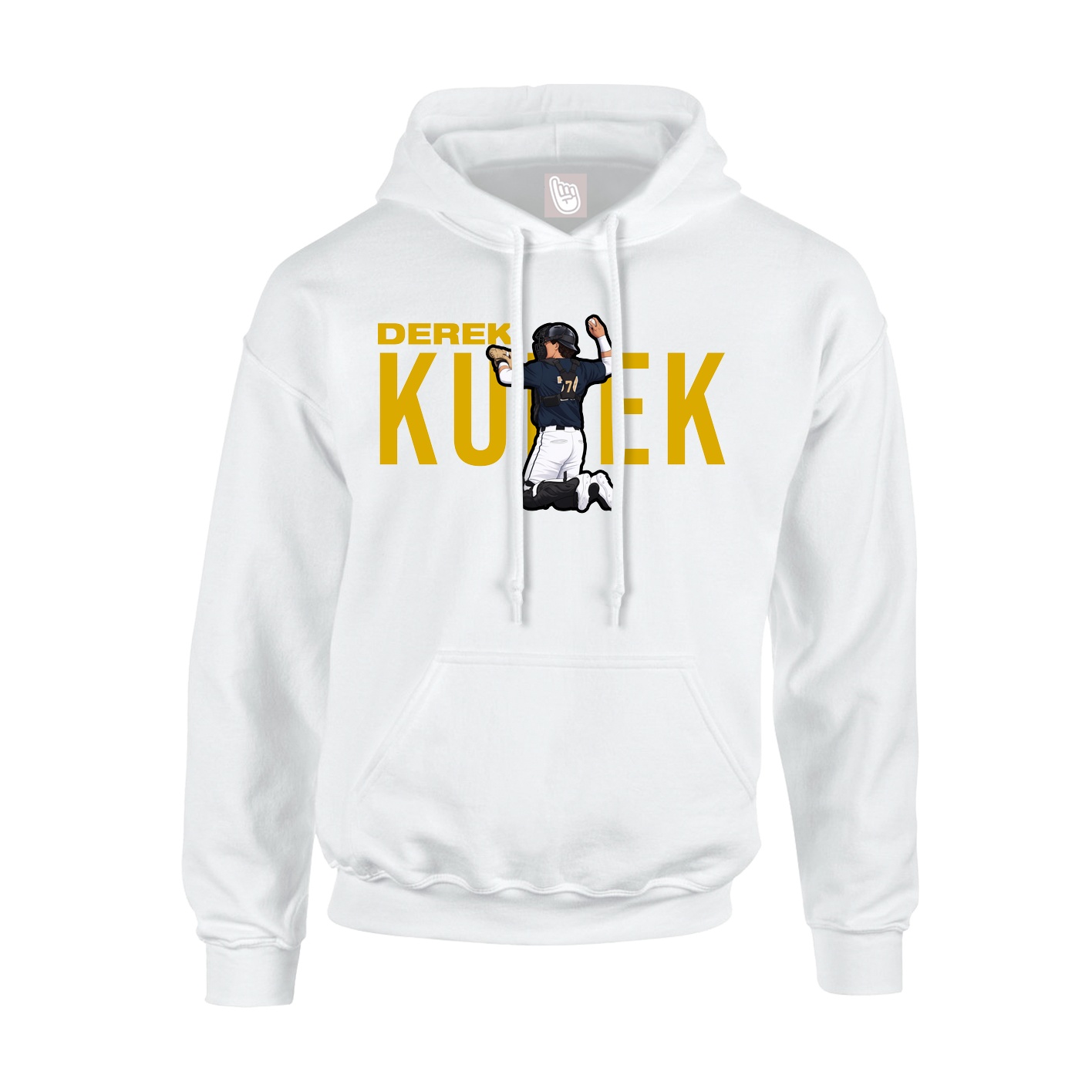 Hoodie — Player Name in White