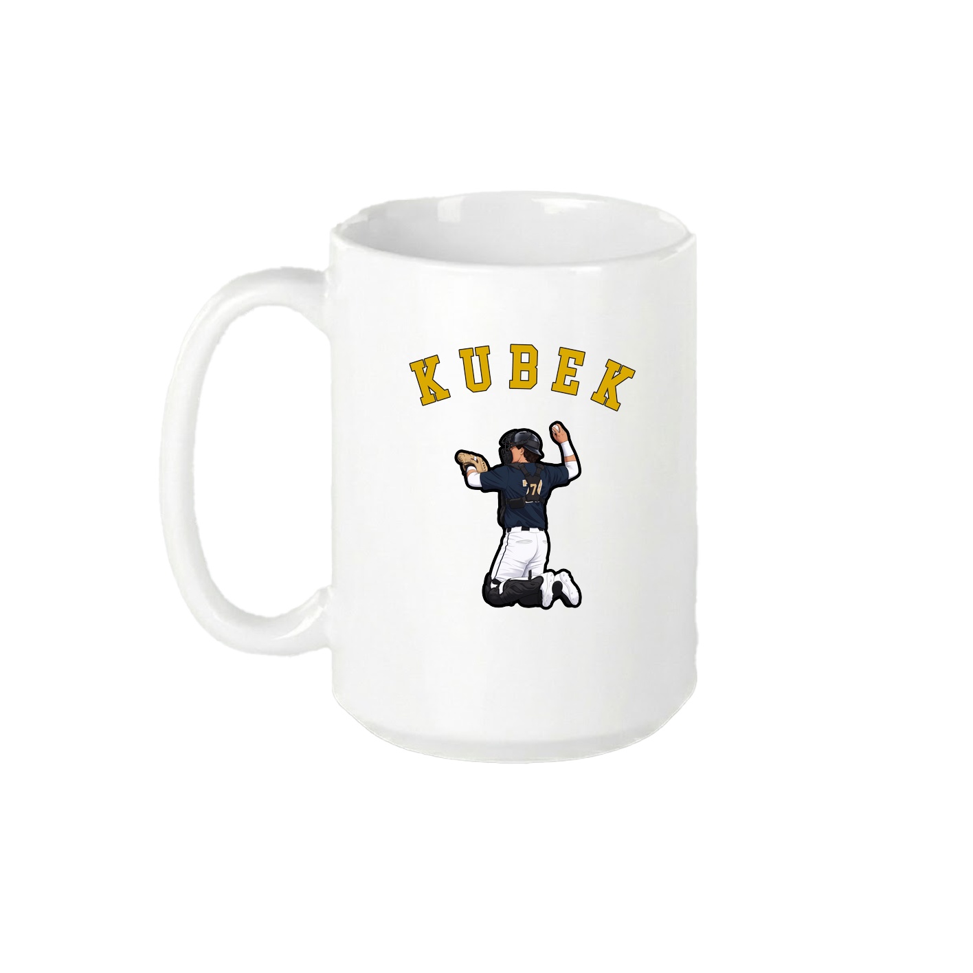 15oz Coffee Mug — Shirsey Arch in White