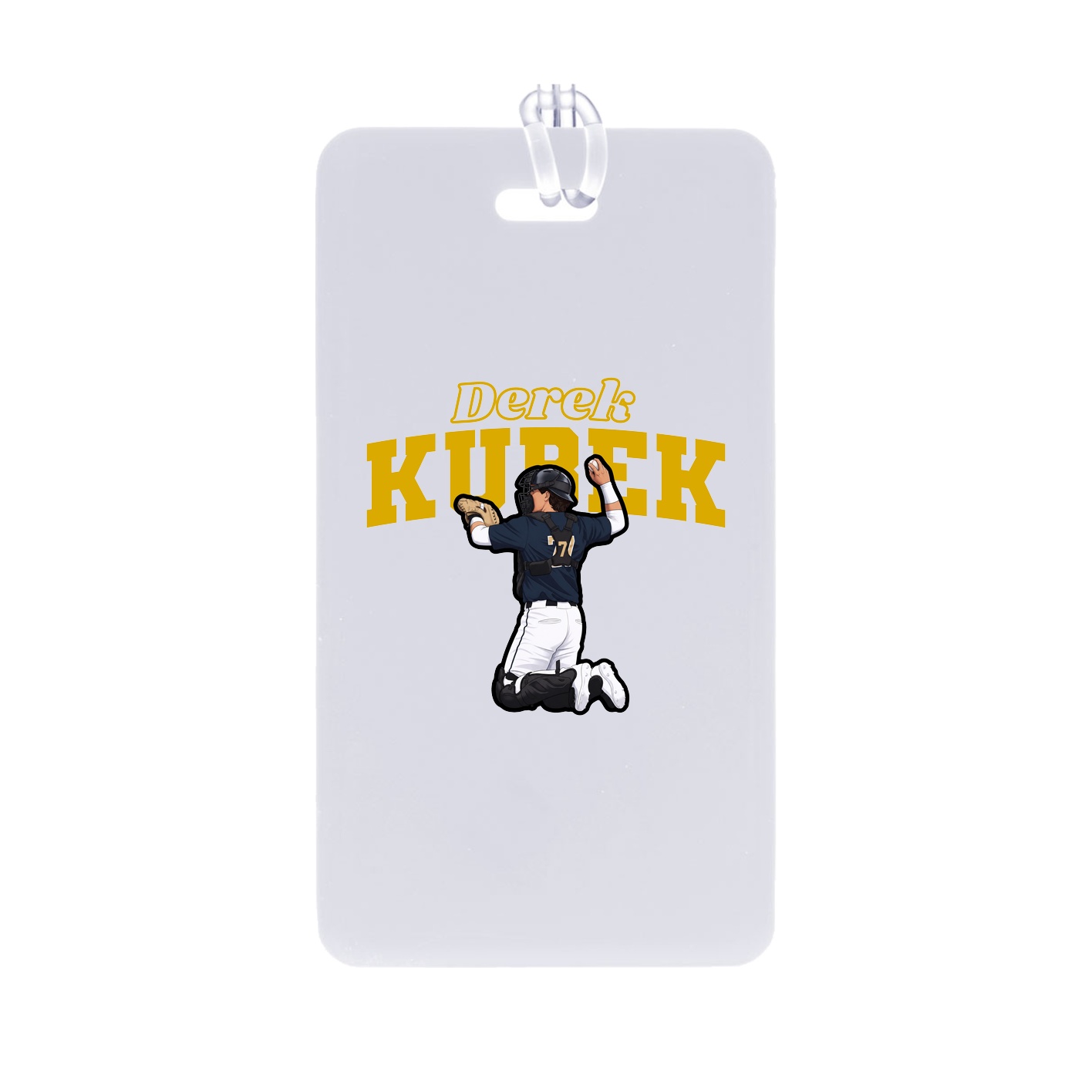 Bag Tag — Name Arch in Classic