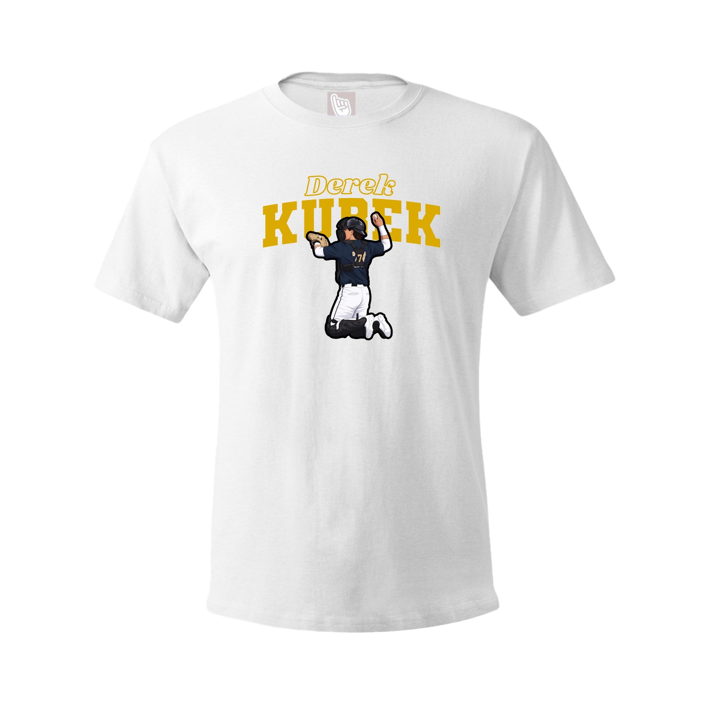 Tee — Name Arch in White