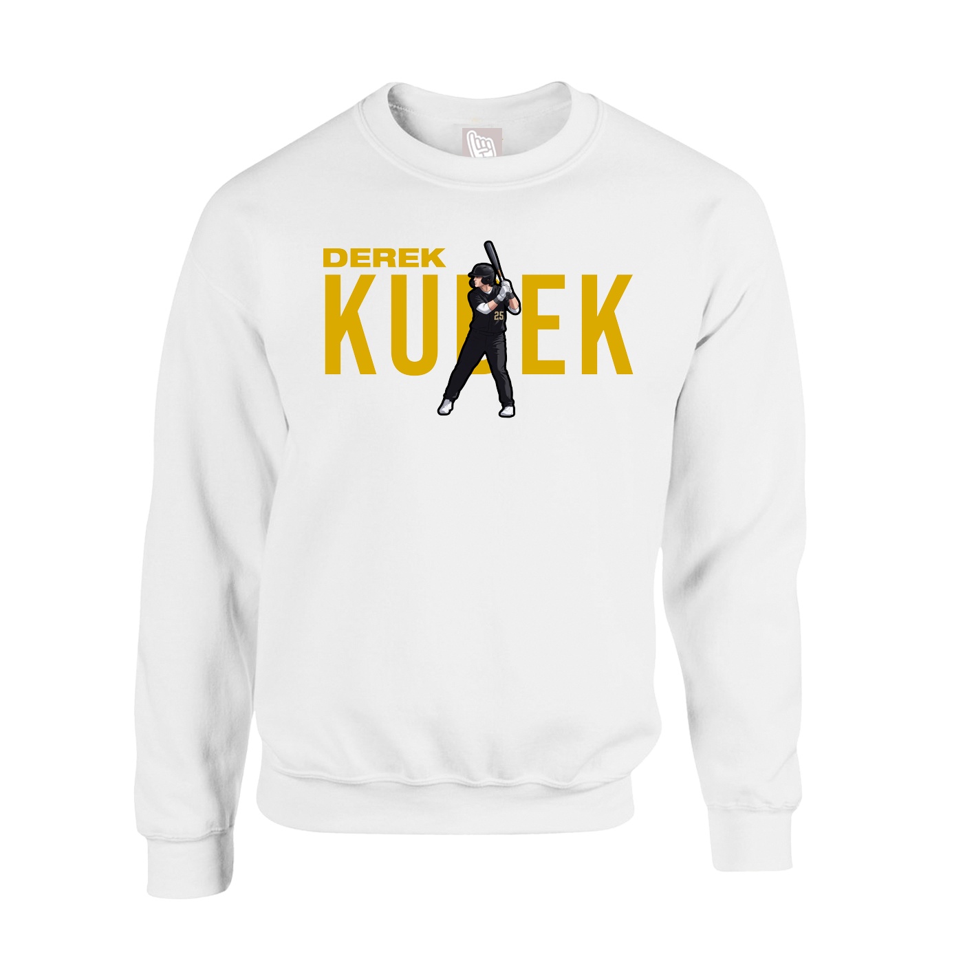 Fleece Crew — Player Name in White