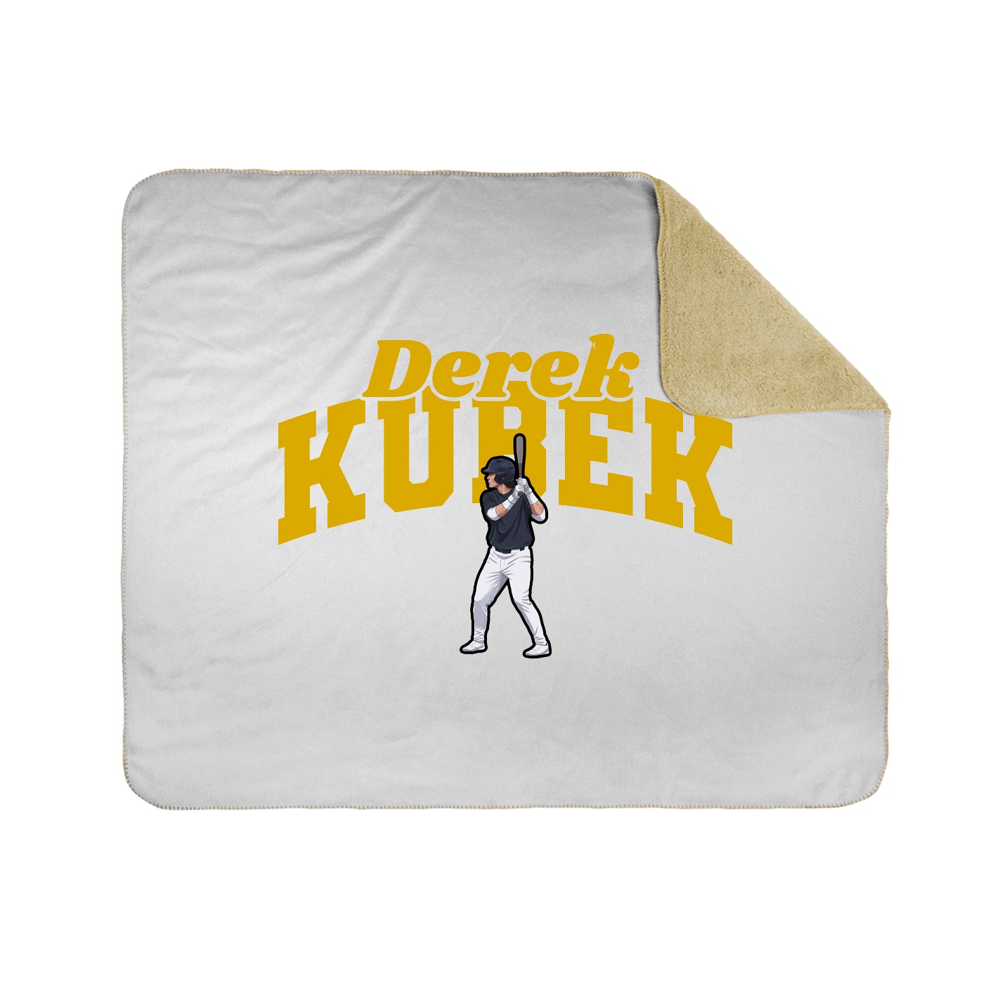 Throw Blanket — Signature Arch in White