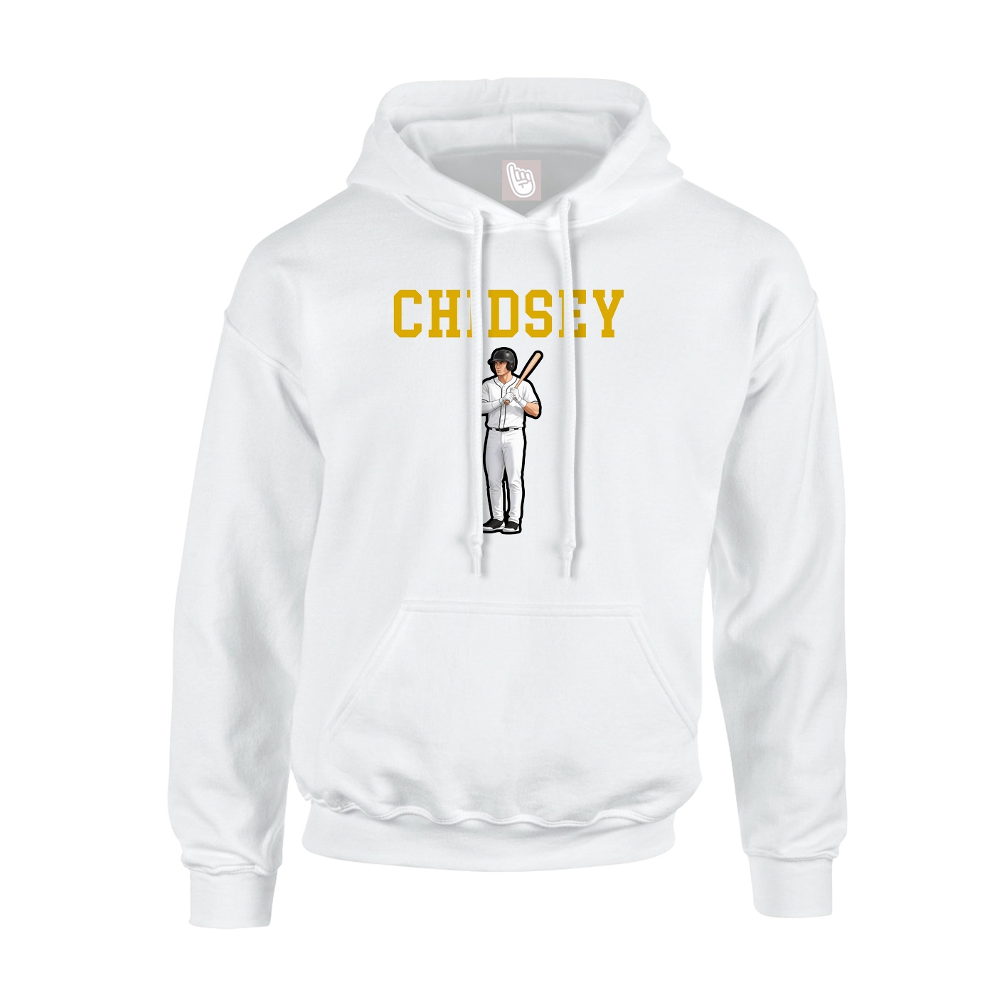 Youth Hoodie — Shirsey in White