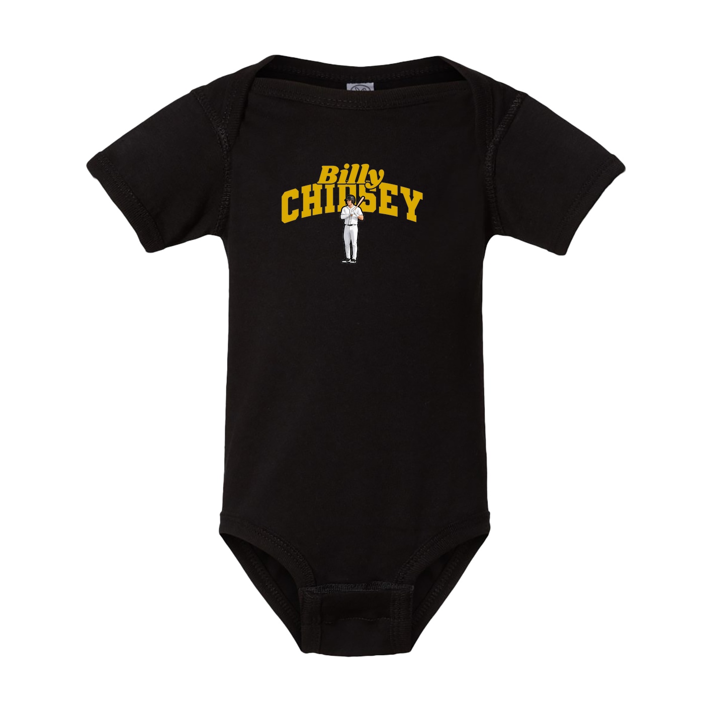 Baby Onesie — Signature Arch in Black