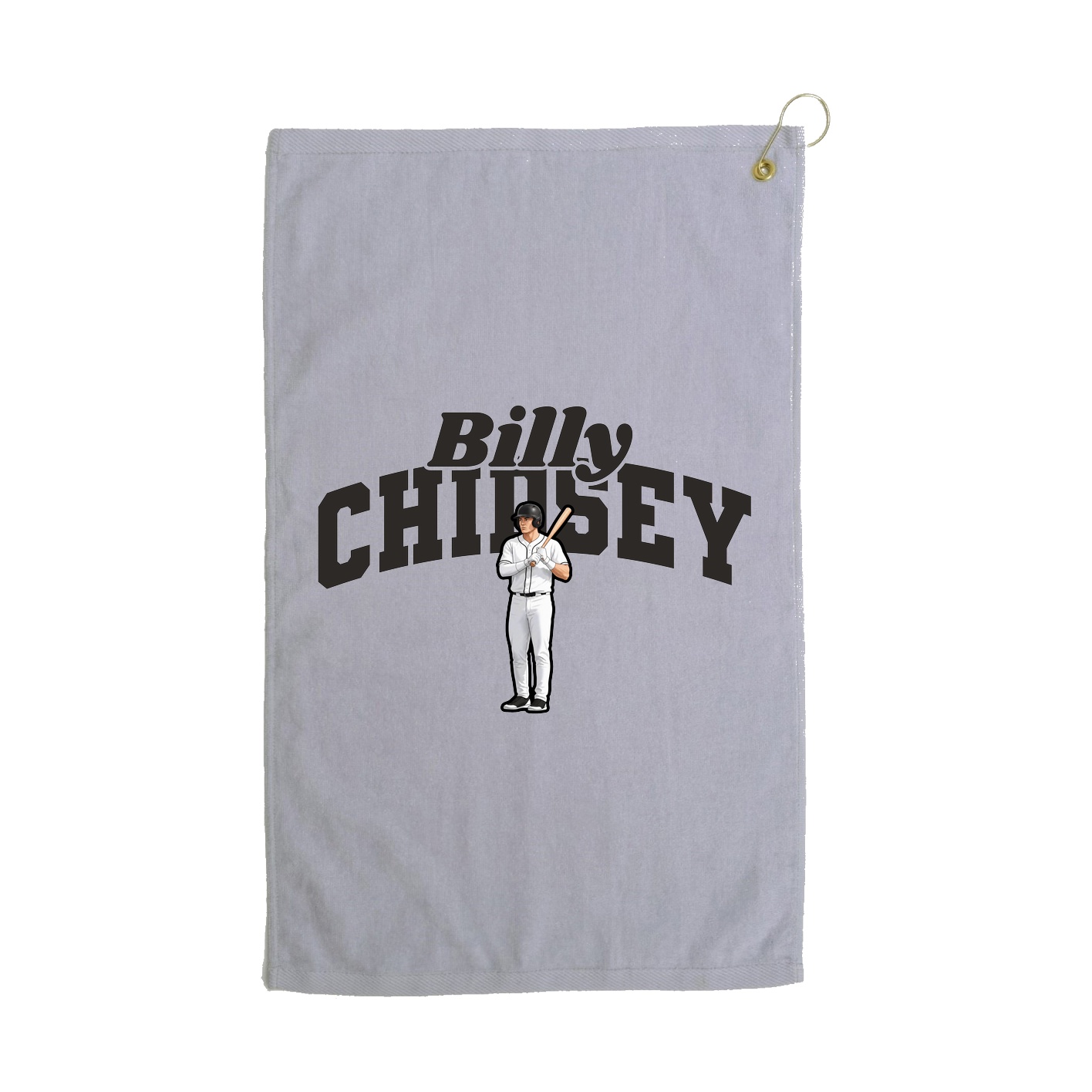 Golf Towel — Signature Arch in Grey