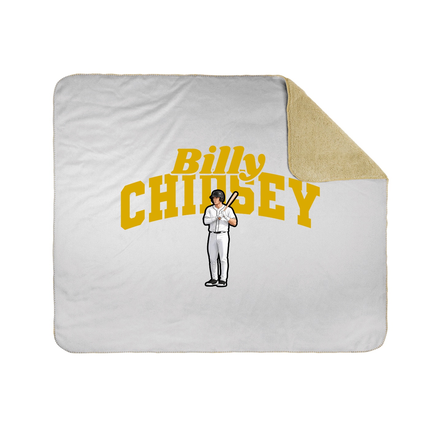Throw Blanket — Signature Arch in White