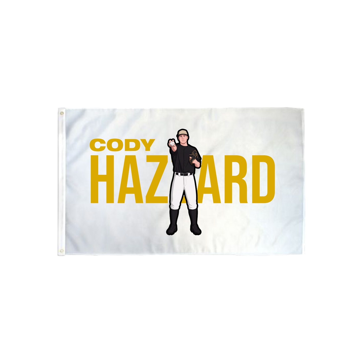 3x5 Flag — Player Name in Classic