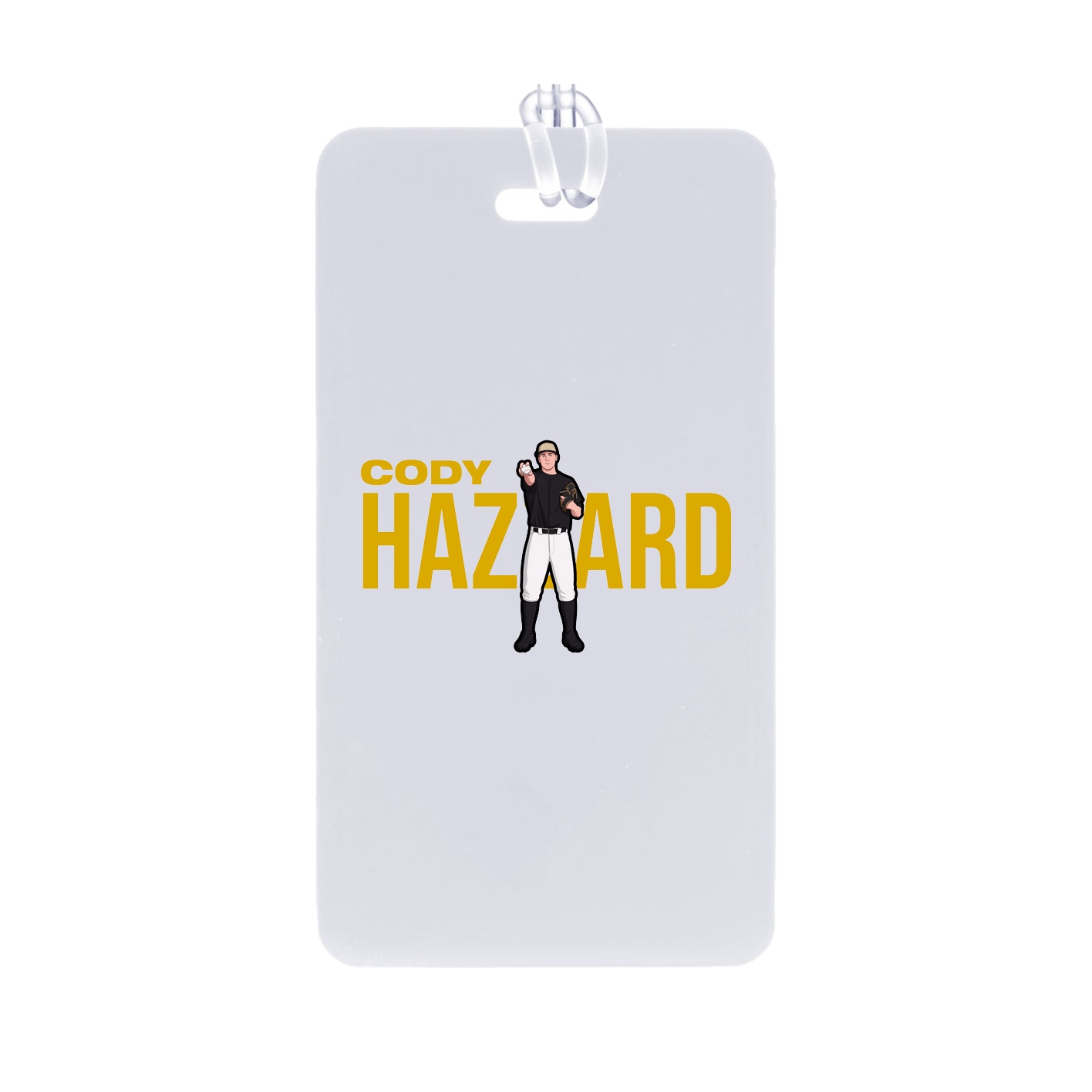 Bag Tag — Player Name in Classic