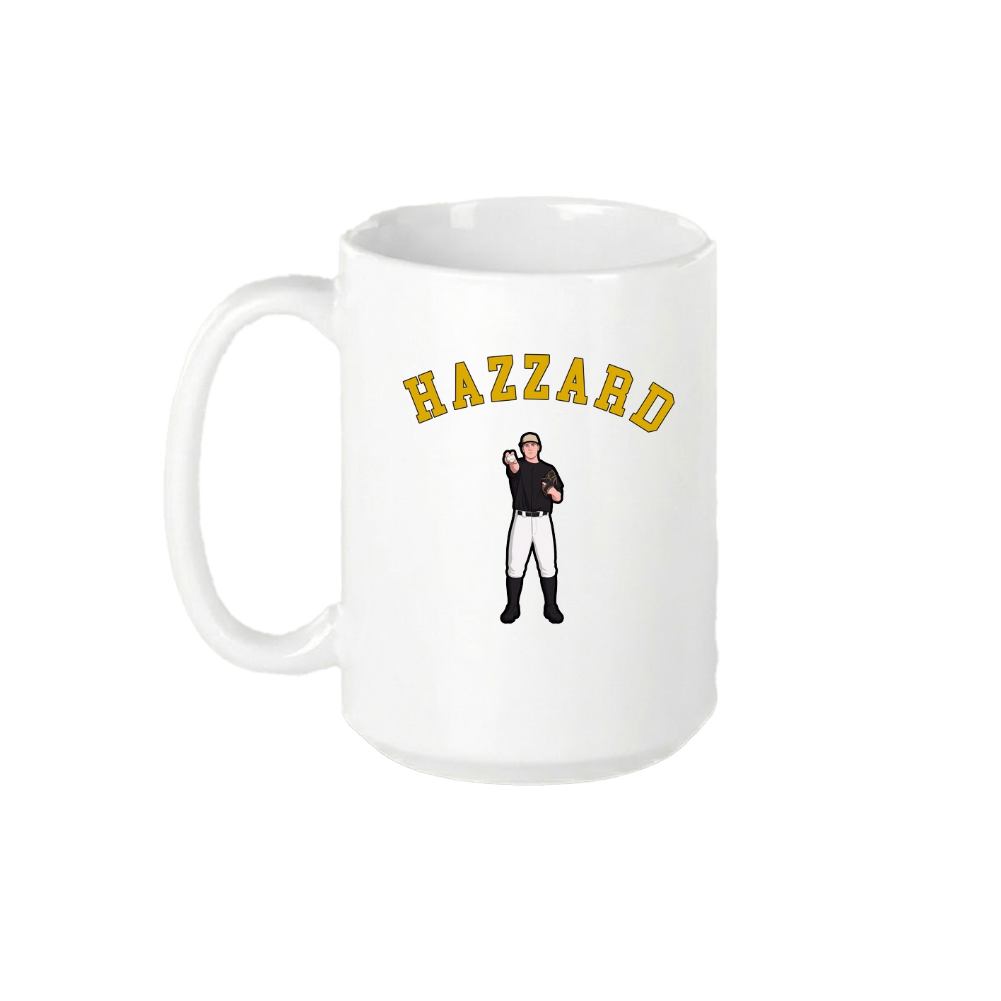 15oz Coffee Mug — Shirsey Arch in White