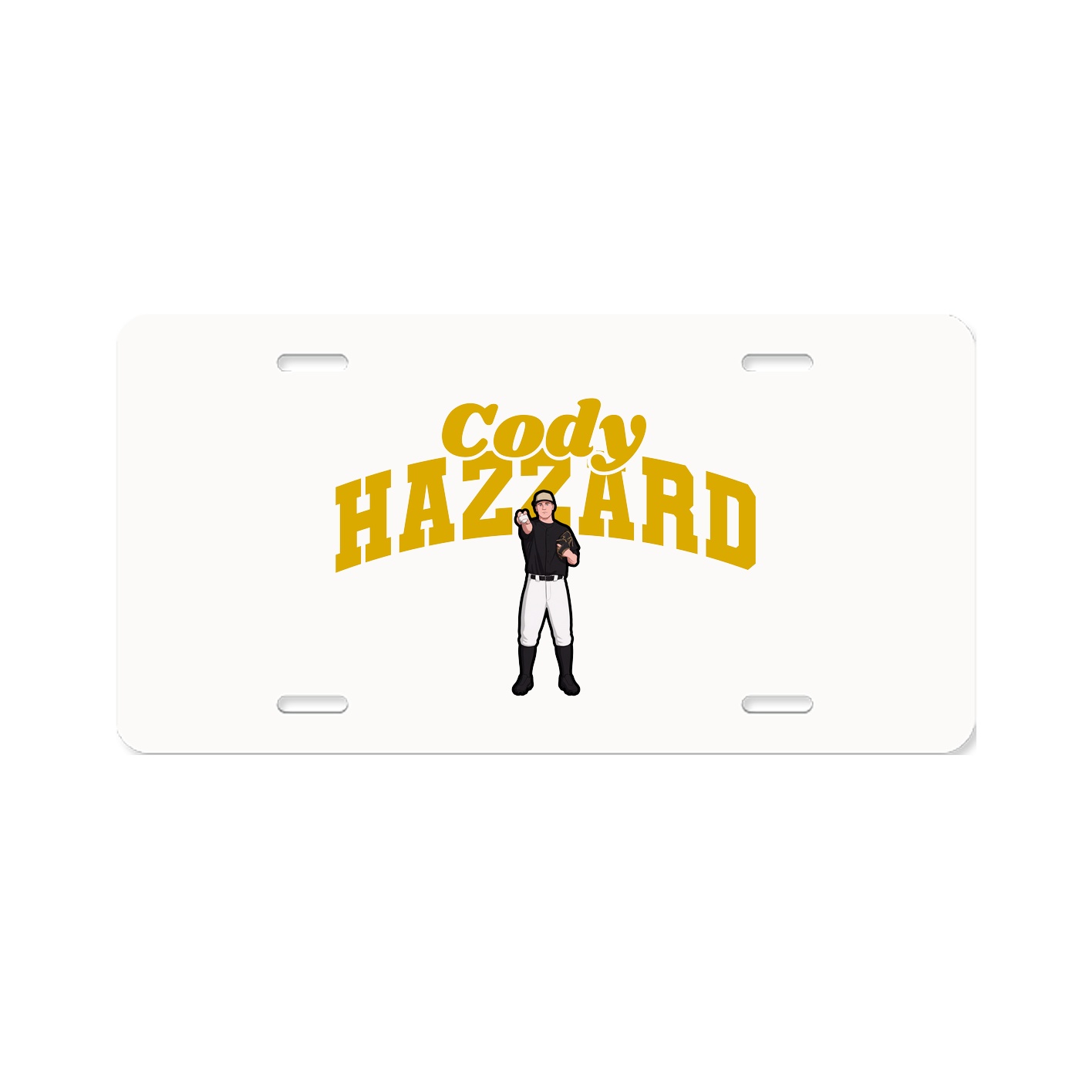 License Plate — Signature Arch in Classic