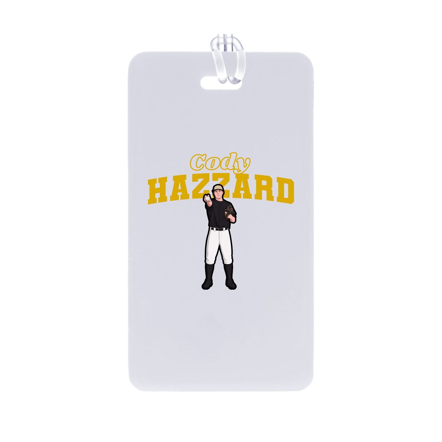Bag Tag — Name Arch in Classic
