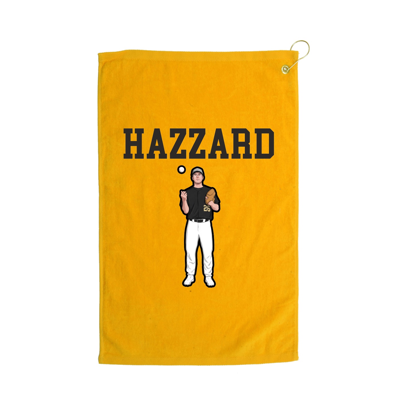 Golf Towel — Shirsey in Gold
