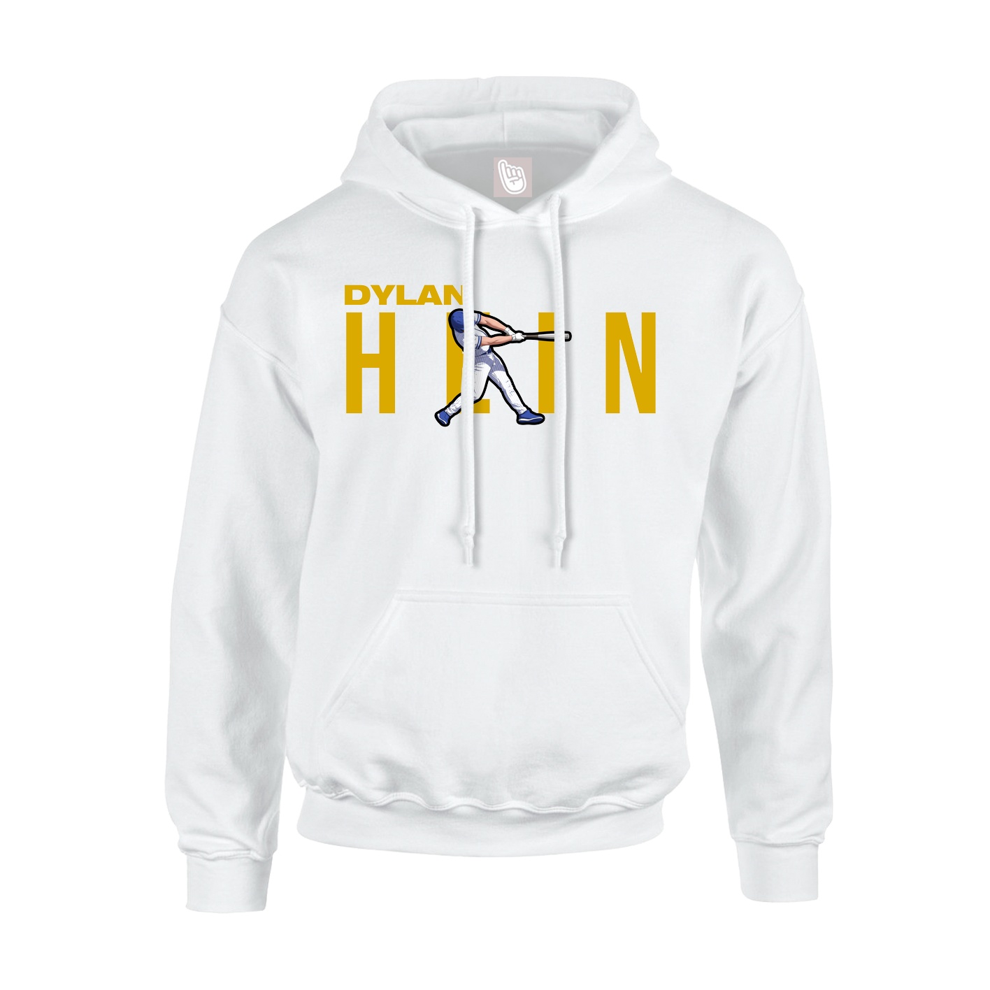 Hoodie — Player Name in White