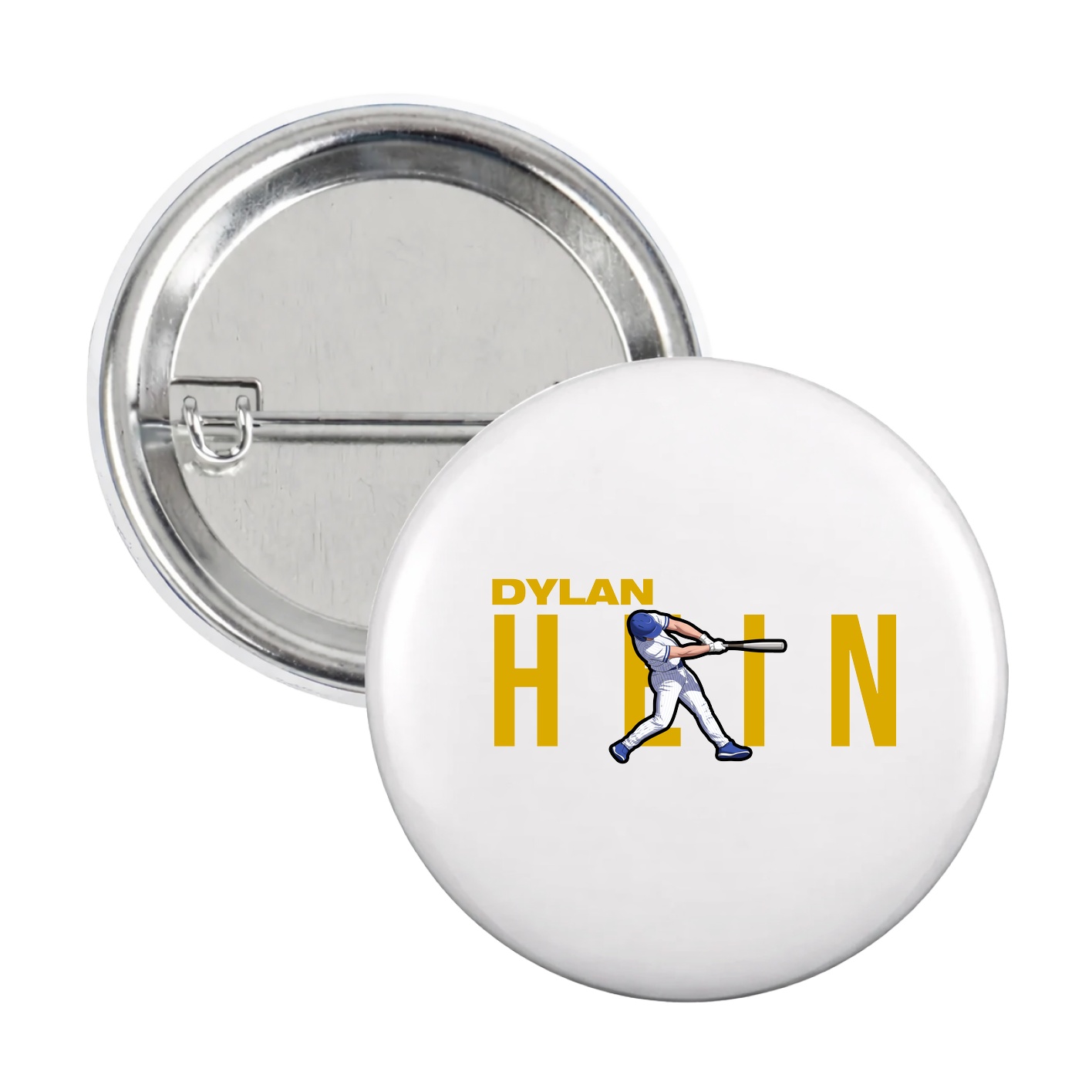 Game Day Button — Player Name in White