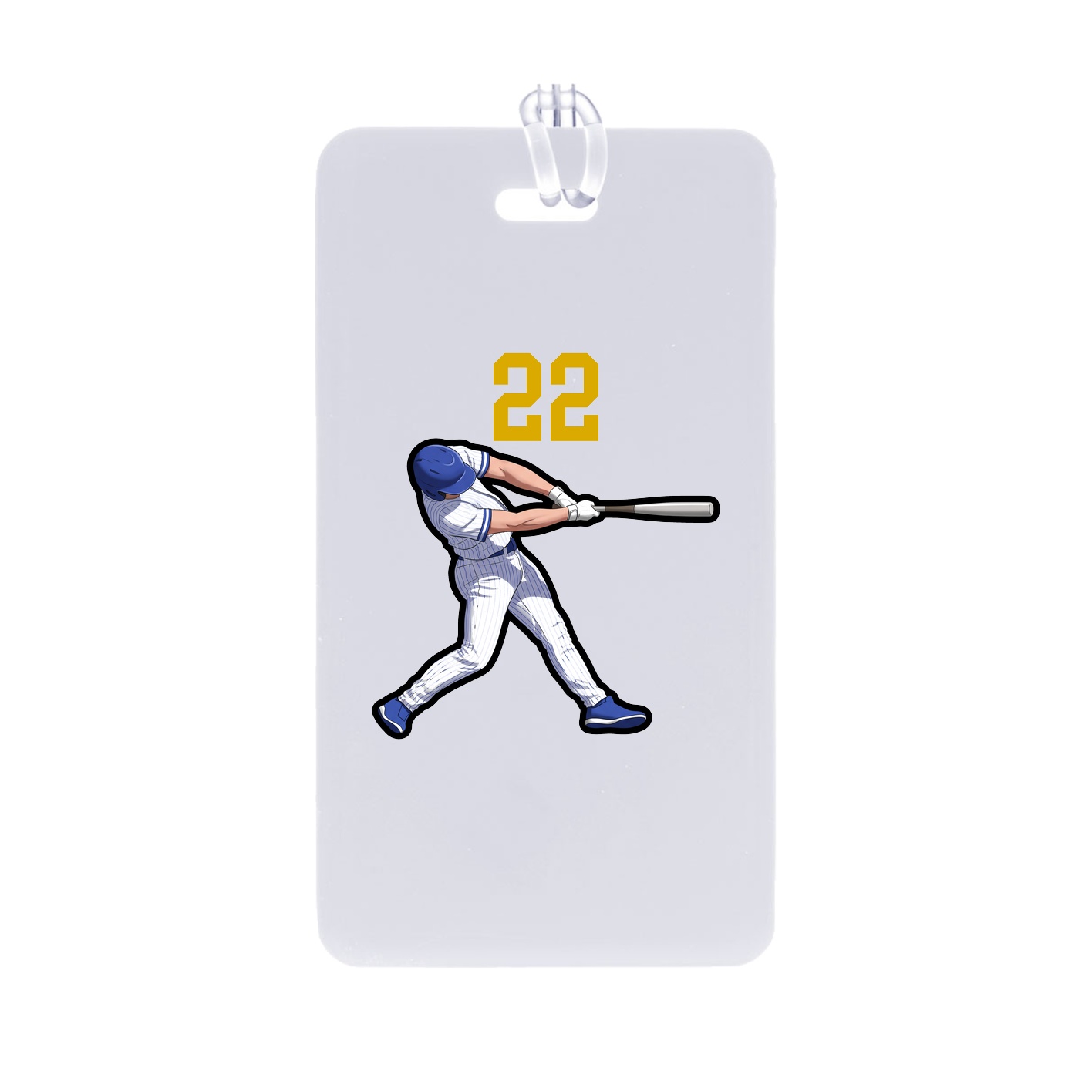 Bag Tag — Number Top in Classic