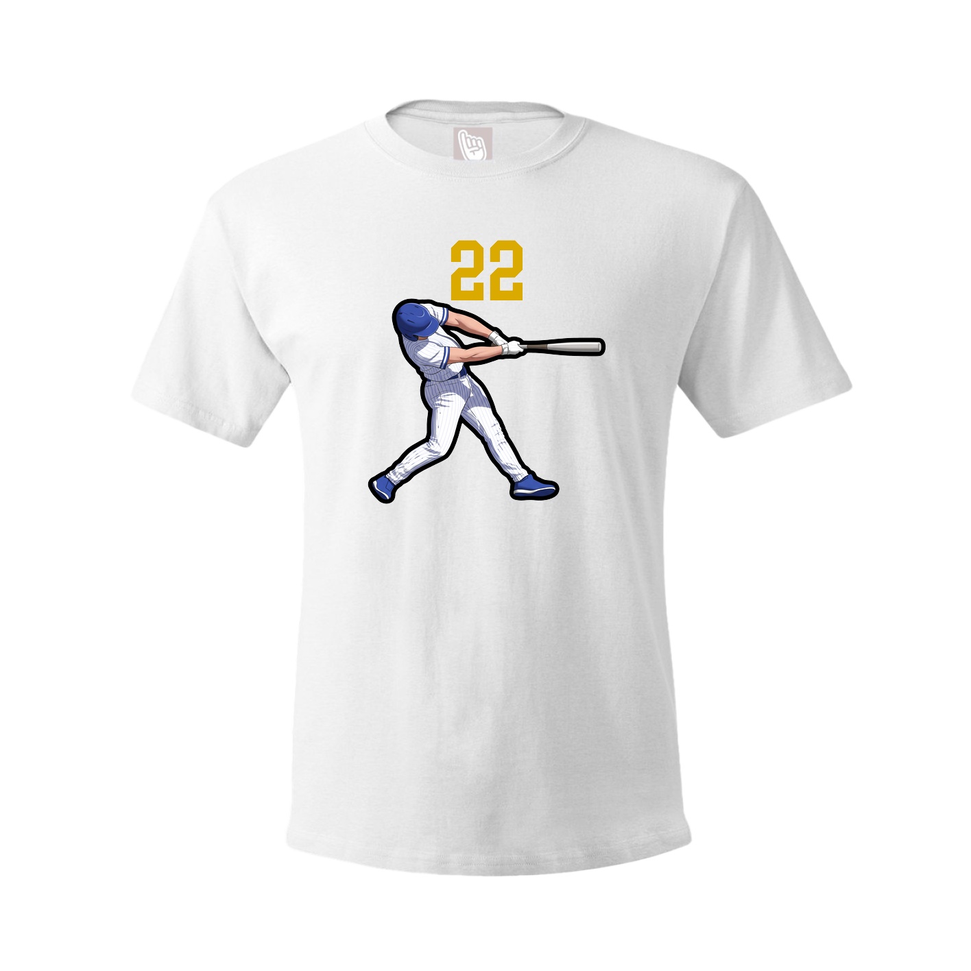 Tee — Number Top in White