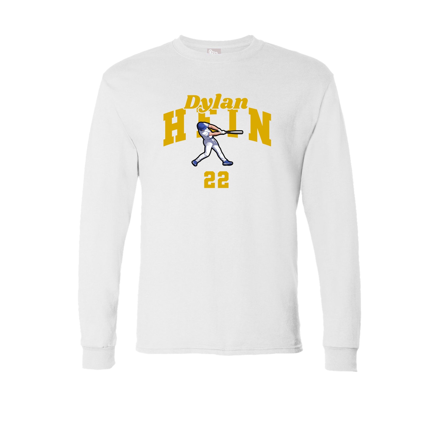 Long Sleeve Tee — Signature Arch in White