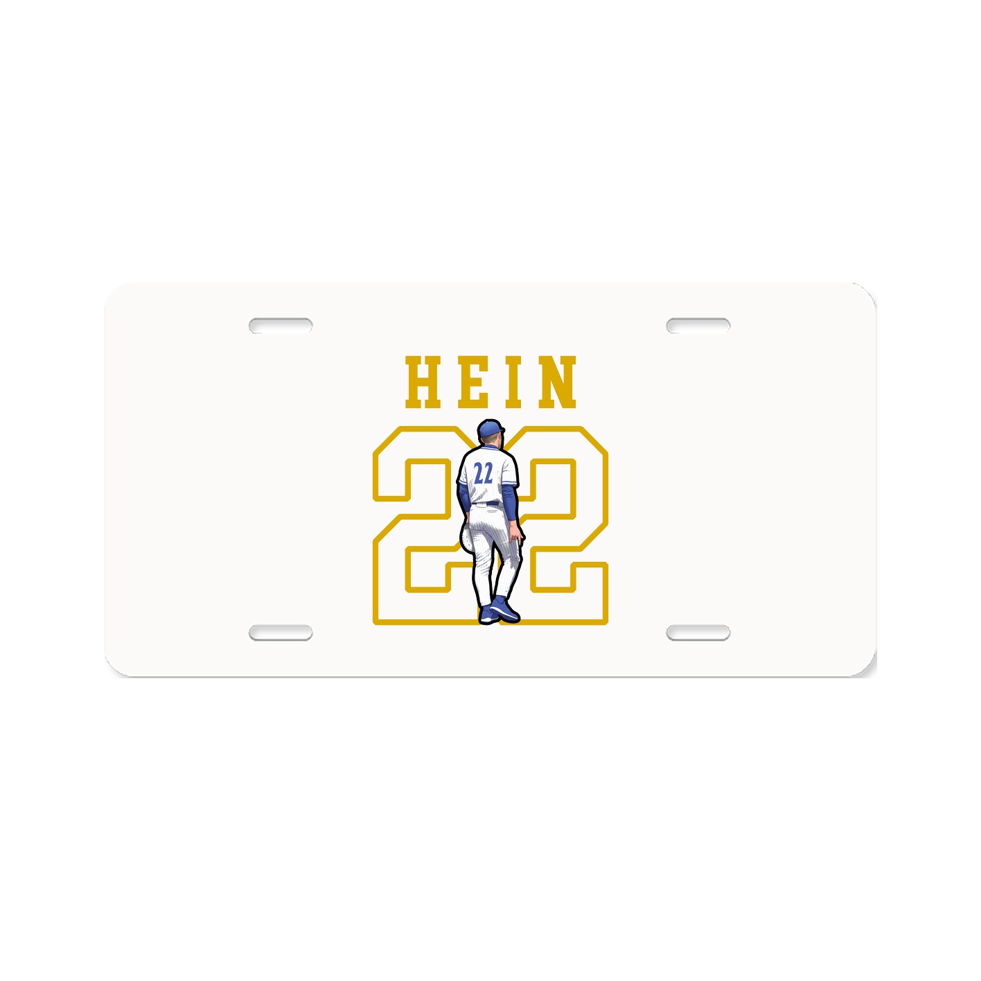 License Plate — Shirsey in Classic
