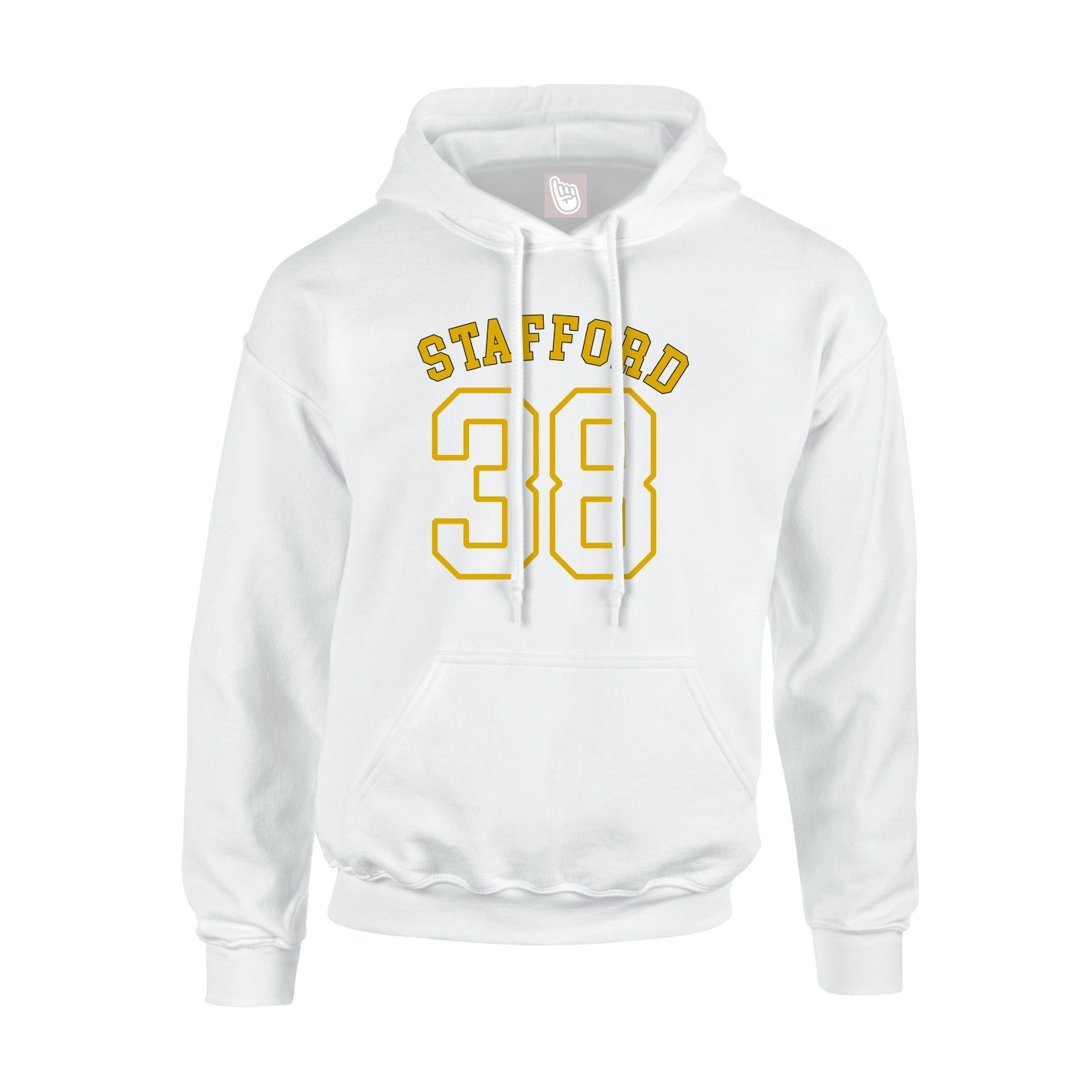 Hoodie — Shirsey Arch in White