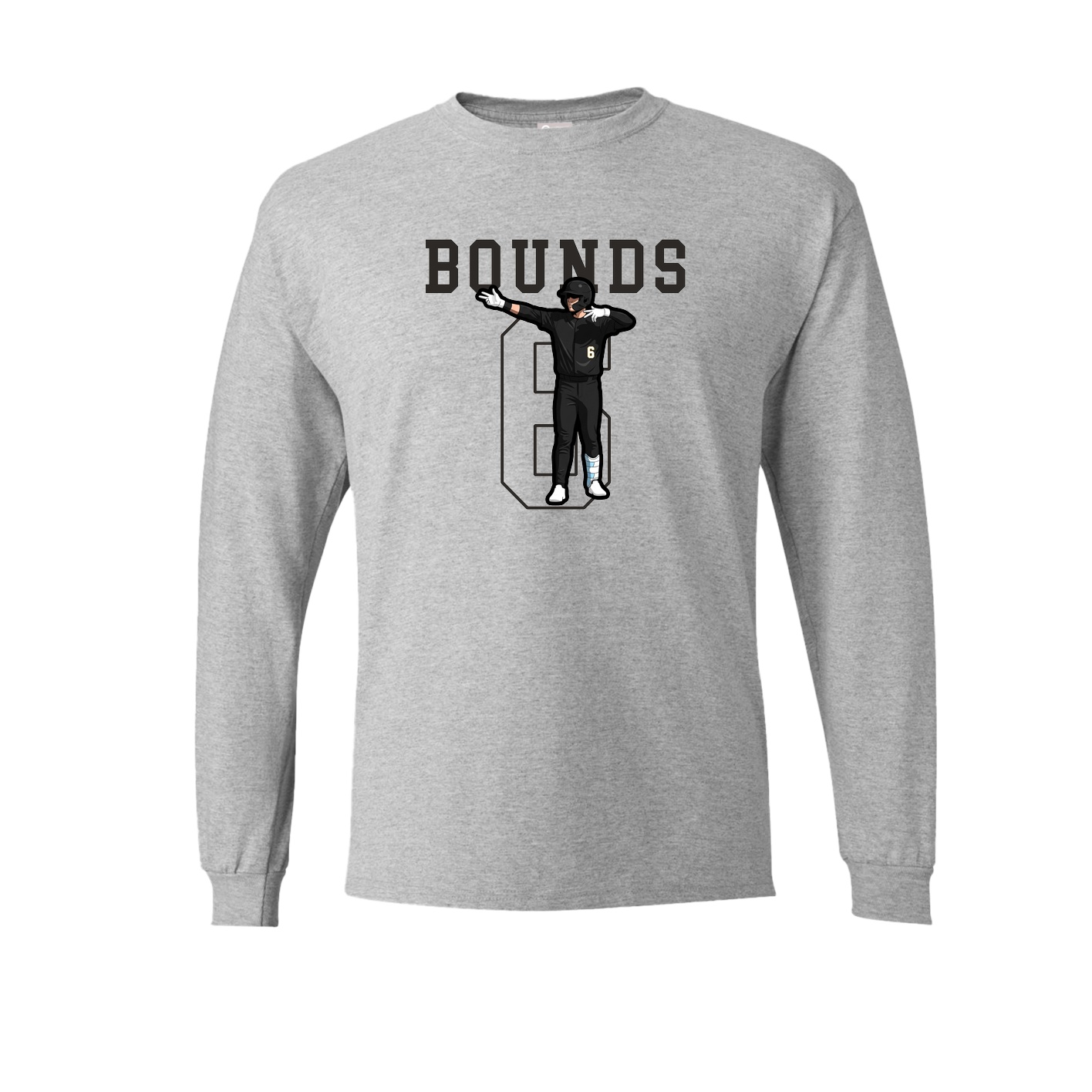 Long Sleeve Tee — Shirsey in Grey