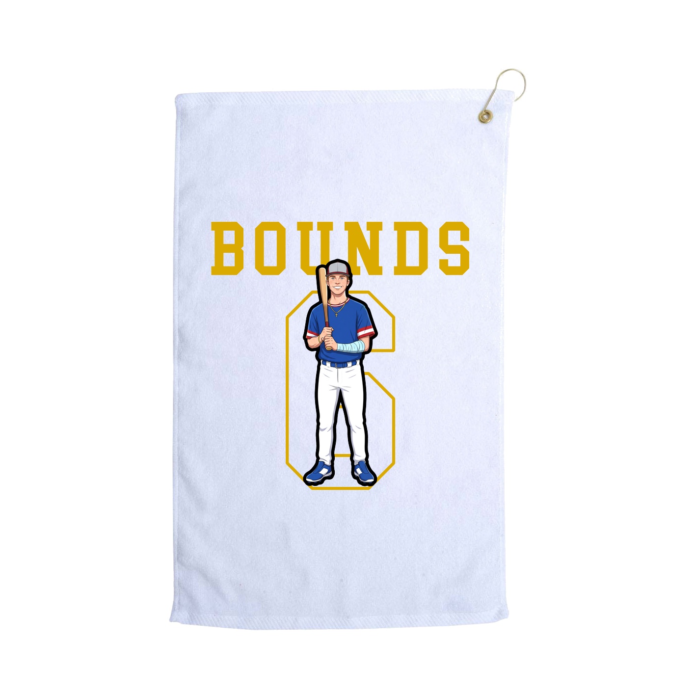 Golf Towel — Shirsey in White