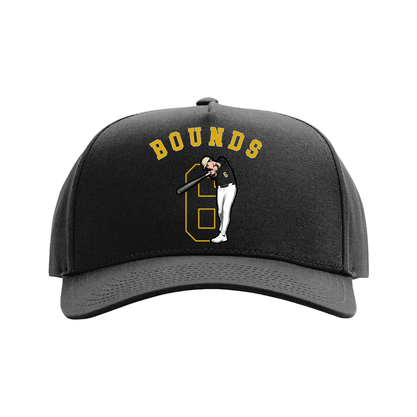 Full Fabric Five-Panel Champ Cap