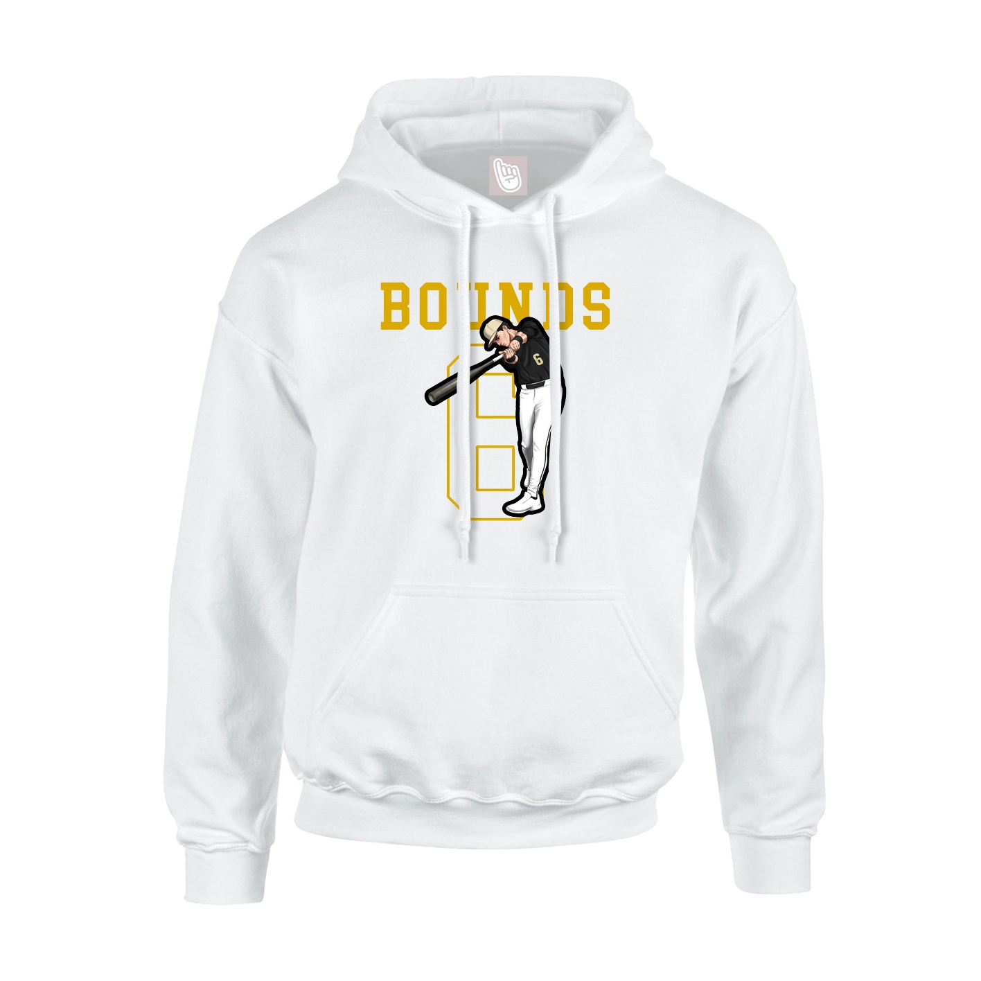 Hoodie — Shirsey in White