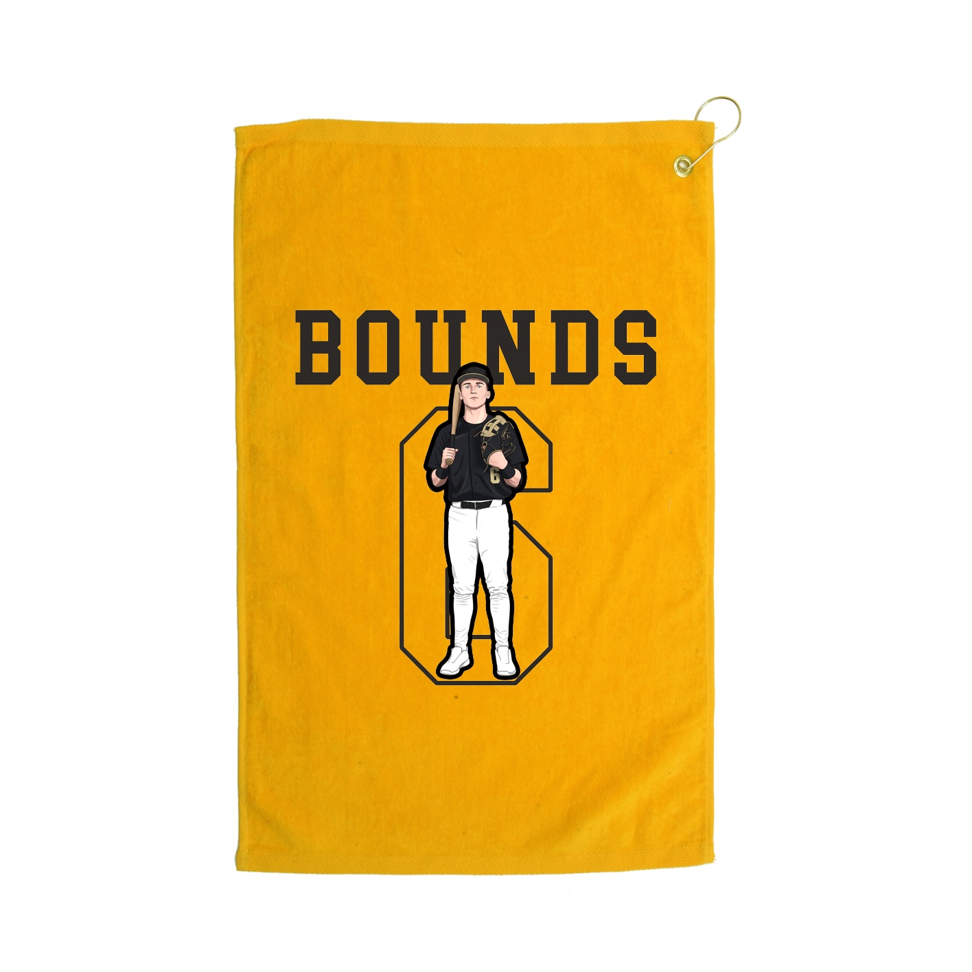 Golf Towel — Shirsey in Gold