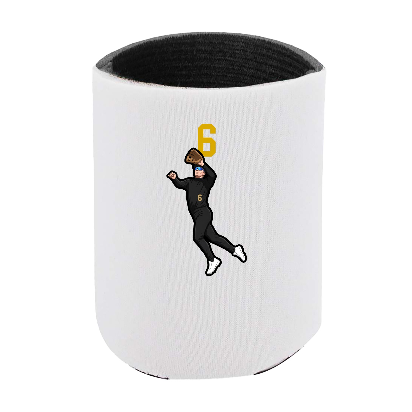 Can Holder — Number Top in White