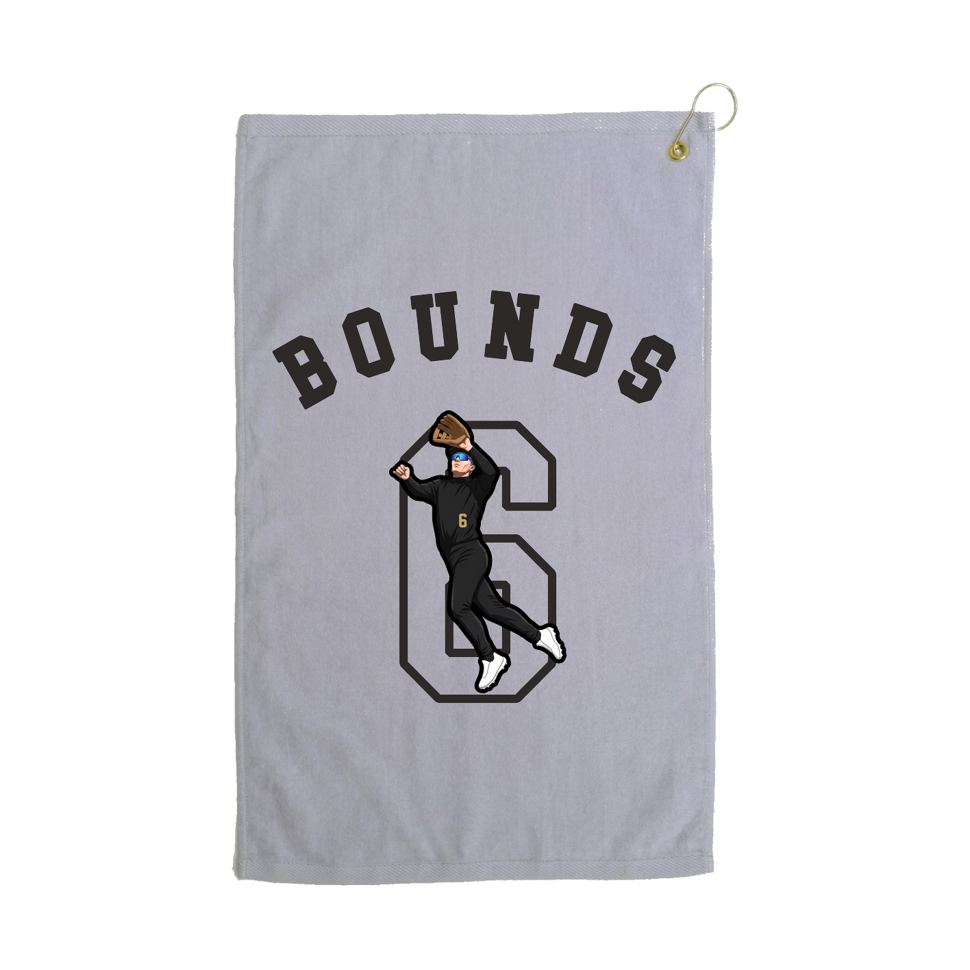 Golf Towel — Shirsey Arch in Grey
